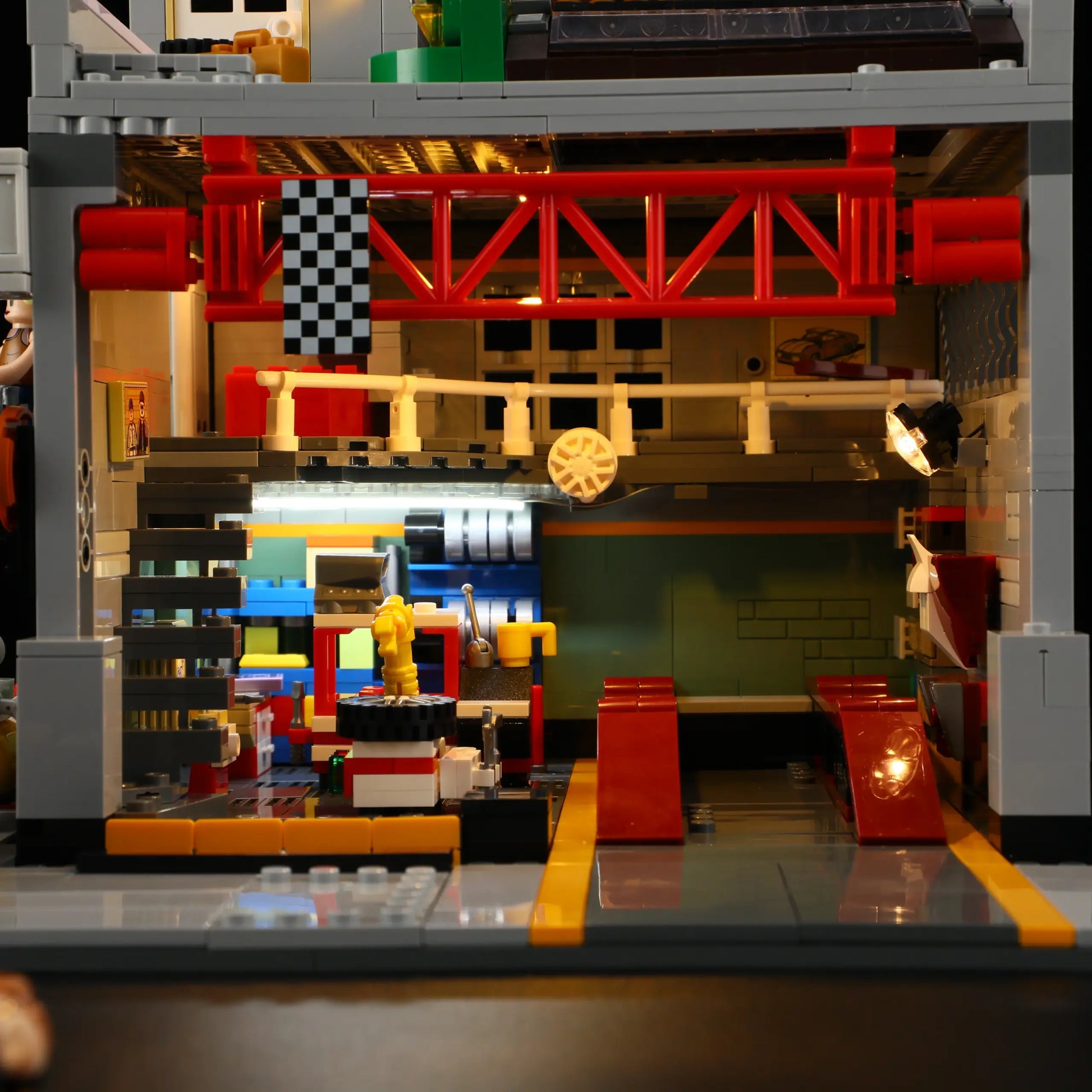 Lumibricks L9088 - Street MOD Garage - Strassen-MOD-Garage