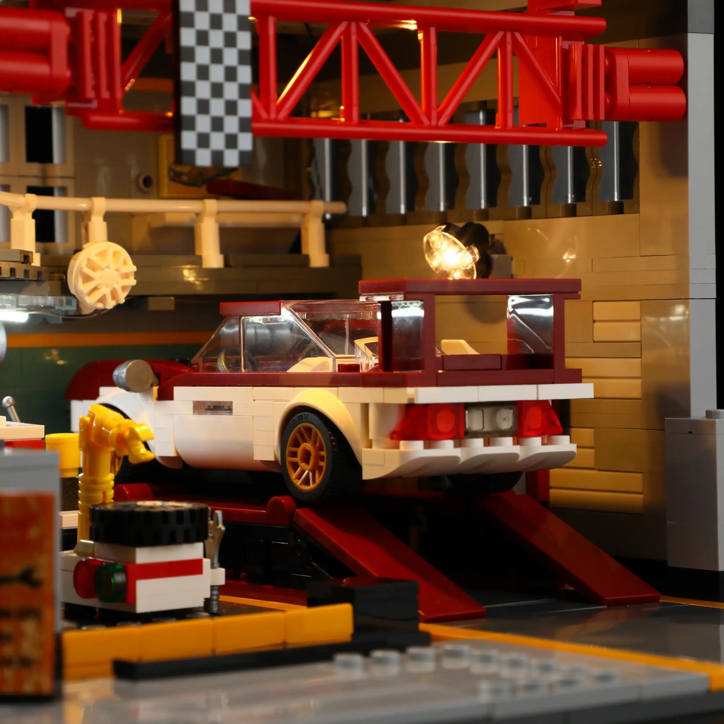 Lumibricks L9088 - Street MOD Garage - Strassen-MOD-Garage