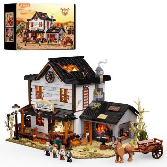 Lumibricks L9089 - Old West Blacksmith - Schmied des Wilden Westens