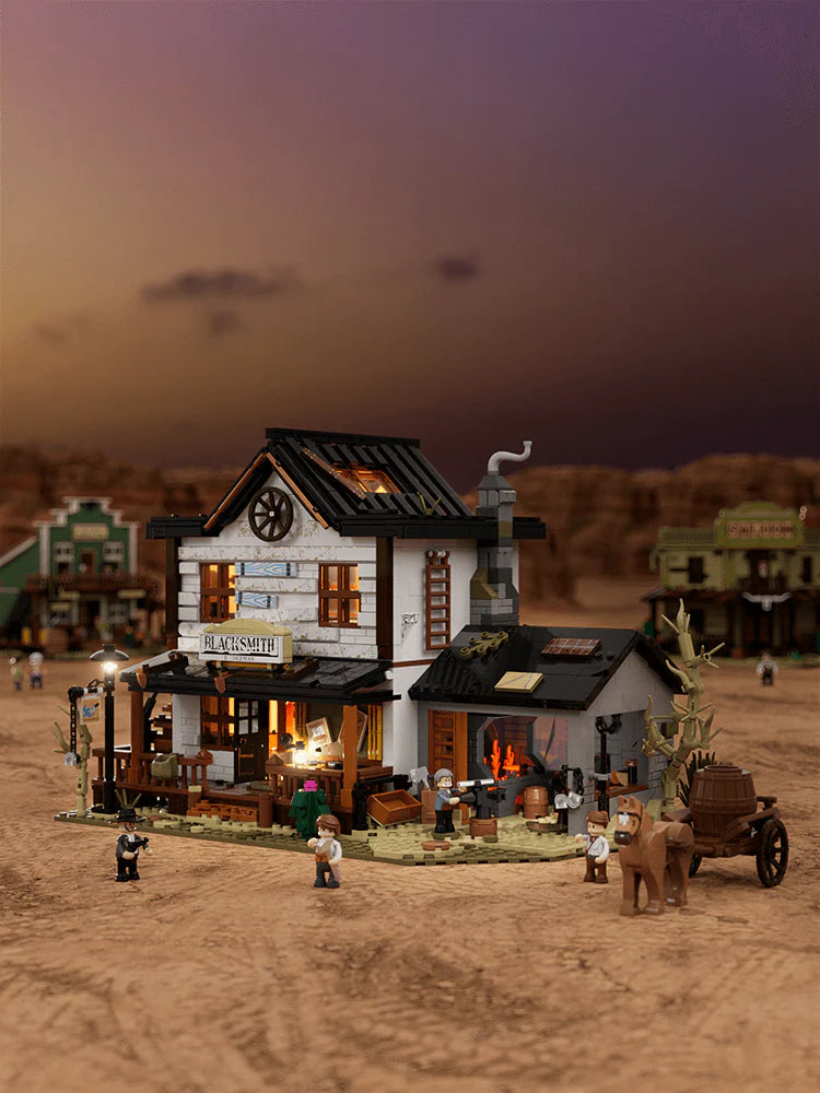 Lumibricks L9089 - Old West Blacksmith - Schmied des Wilden Westens
