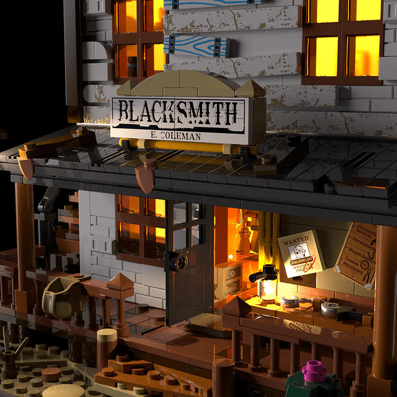 Lumibricks L9089 - Old West Blacksmith - Schmied des Wilden Westens