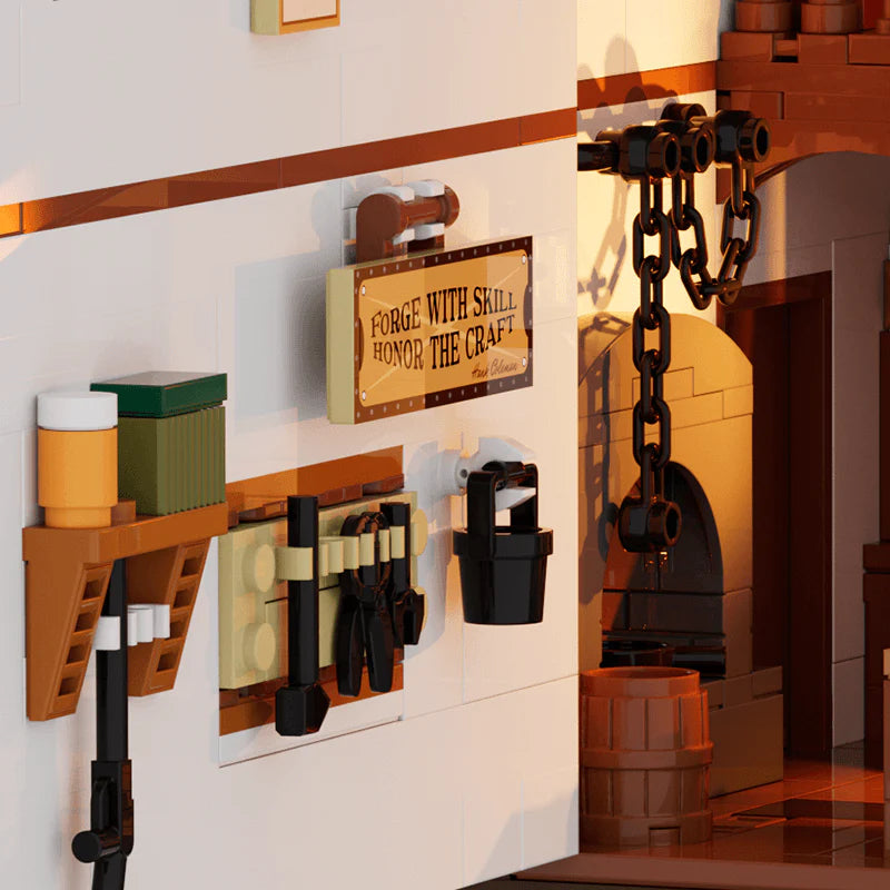 Lumibricks L9089 - Old West Blacksmith - Schmied des Wilden Westens
