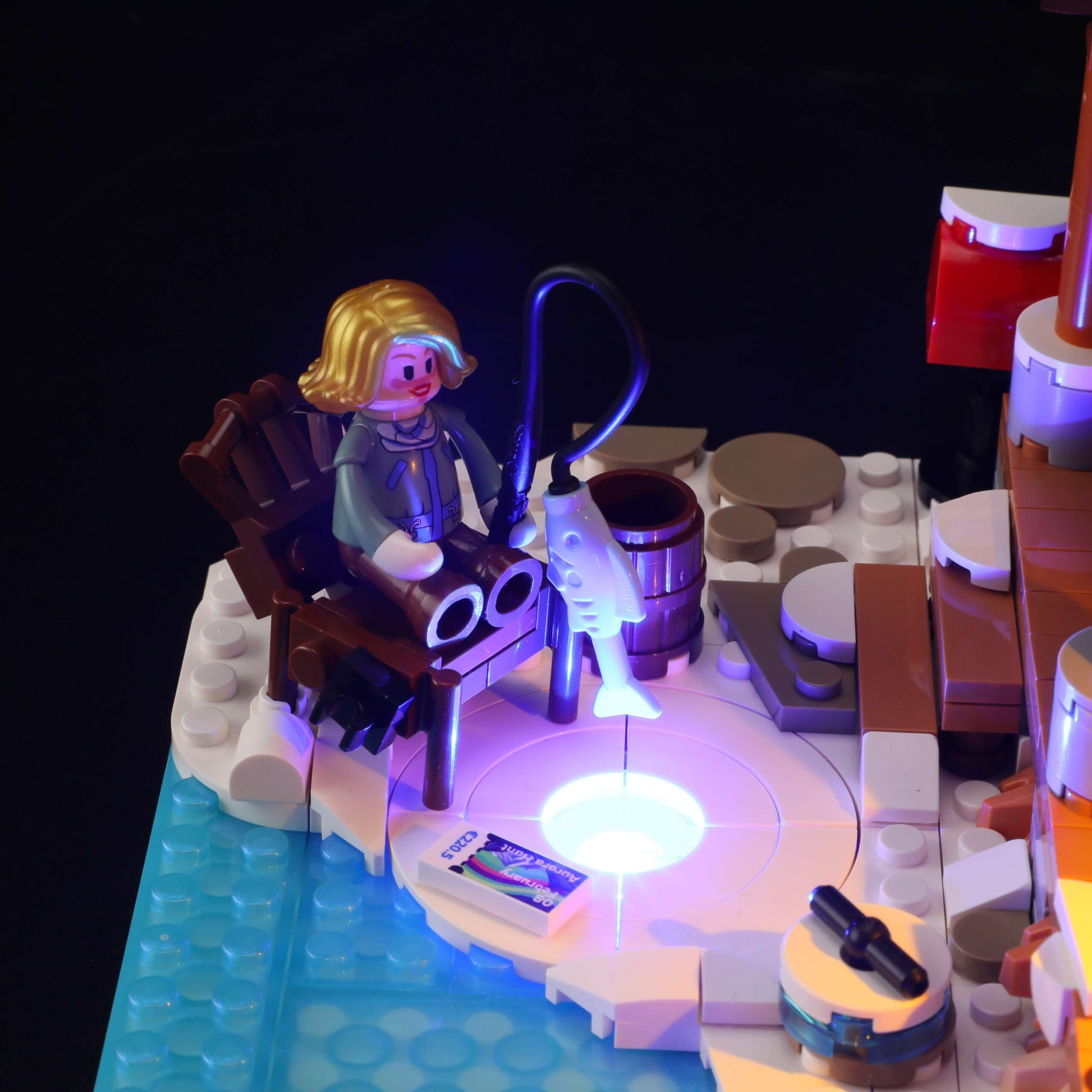 Lumibricks L9090 - Aurora Cabin - Aurora-Hütte