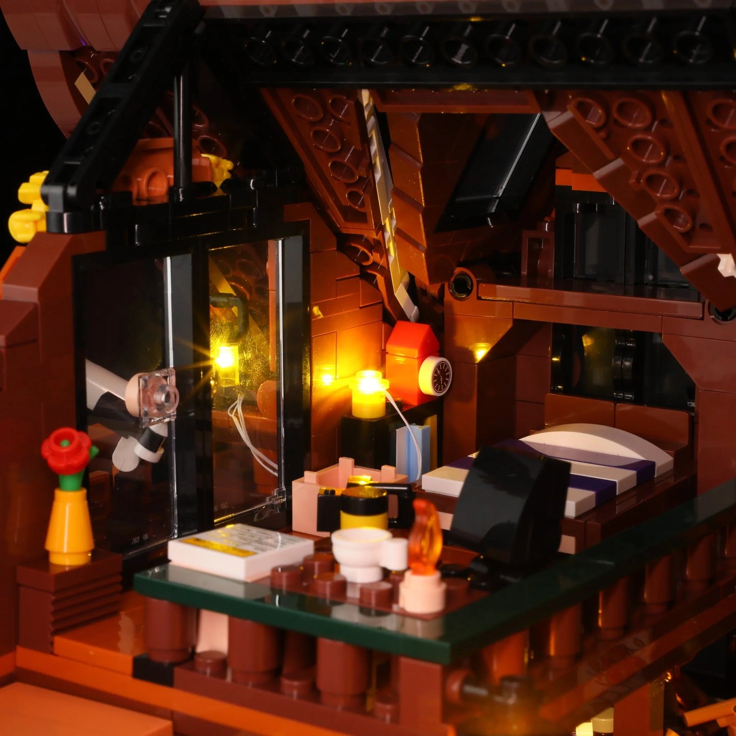 Lumibricks L9090 - Aurora Cabin - Aurora-Hütte