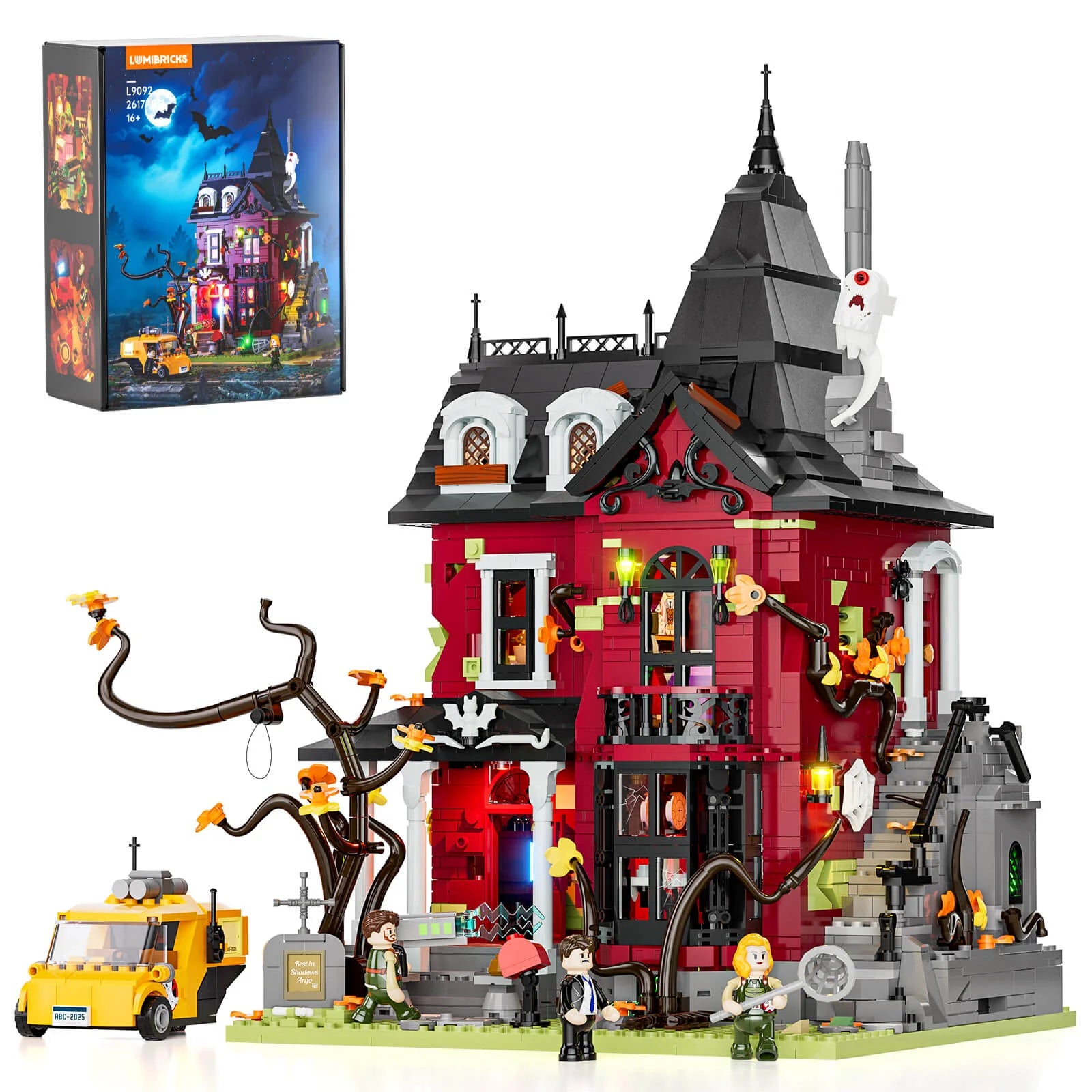 Lumibricks L9092 - Midnight Haunted Mansion - Mitternachts-Spukhaus