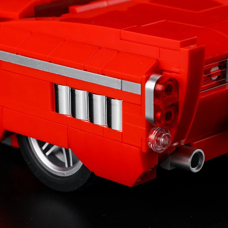 Lumibricks L9093 - Collectible Low Rider - Big Red - Sammlerstück Low Rider Big-Red