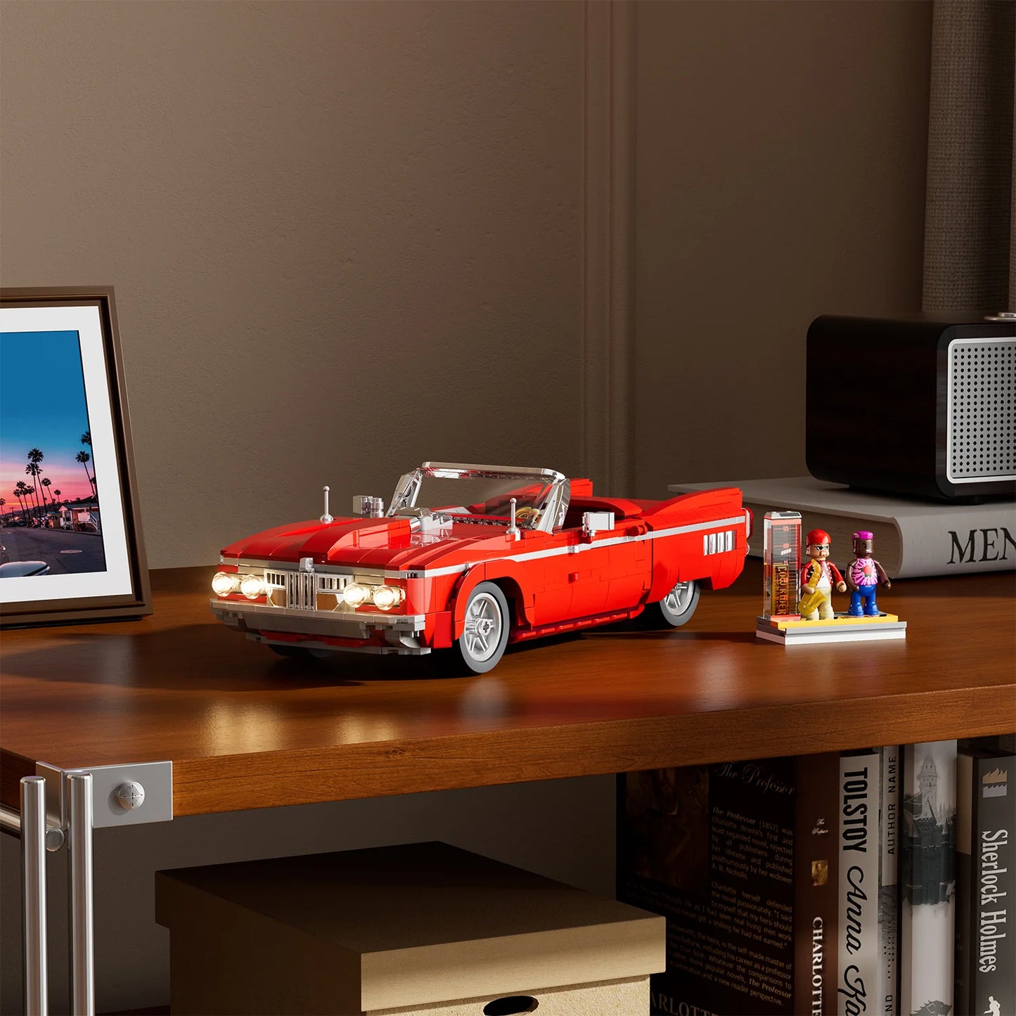 Lumibricks L9093 - Collectible Low Rider - Big Red - Sammlerstück Low Rider Big-Red