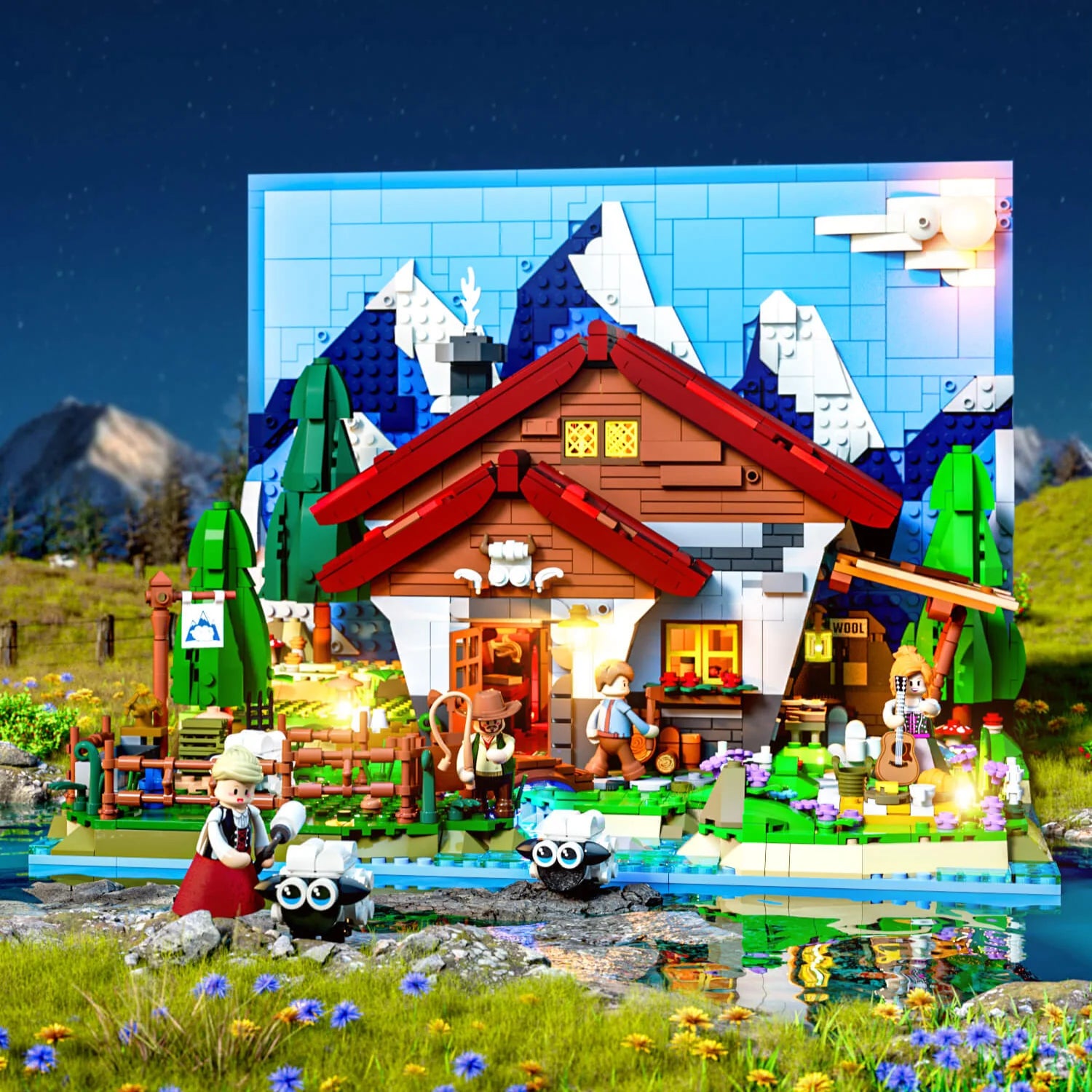 Lumibricks L9094 - Shepherd's Cottage - Shepherd's Cottage