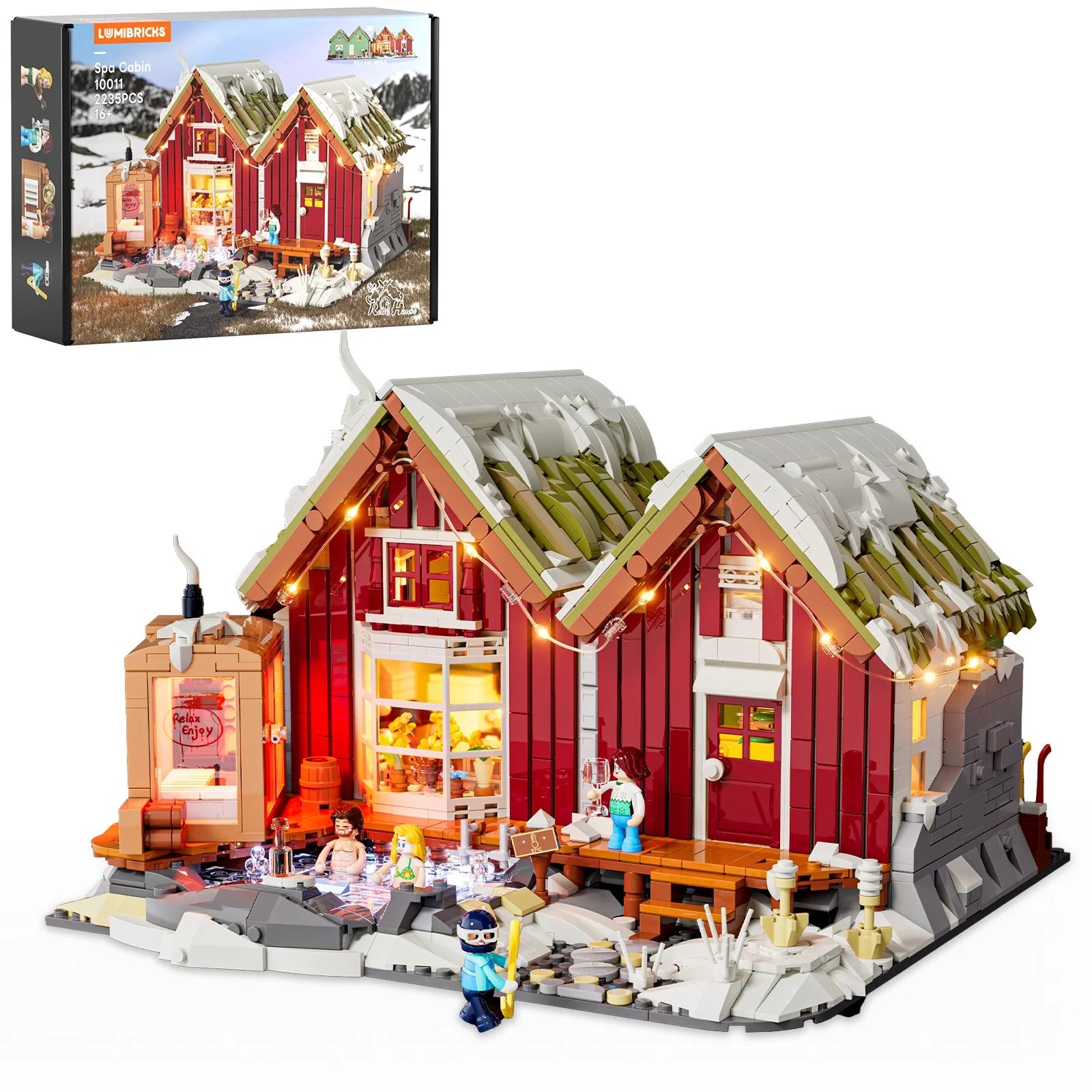 Lumibricks L9096 - Spa Cabin - Spa-Kabine