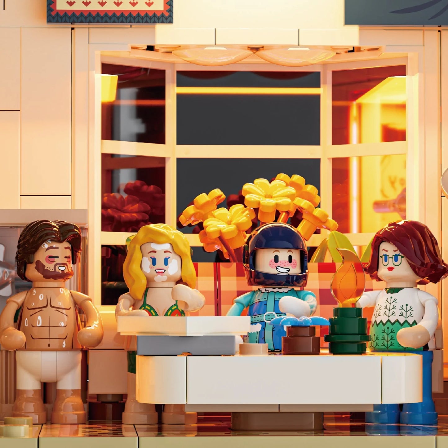 Lumibricks L9096 - Spa Cabin - Spa-Kabine
