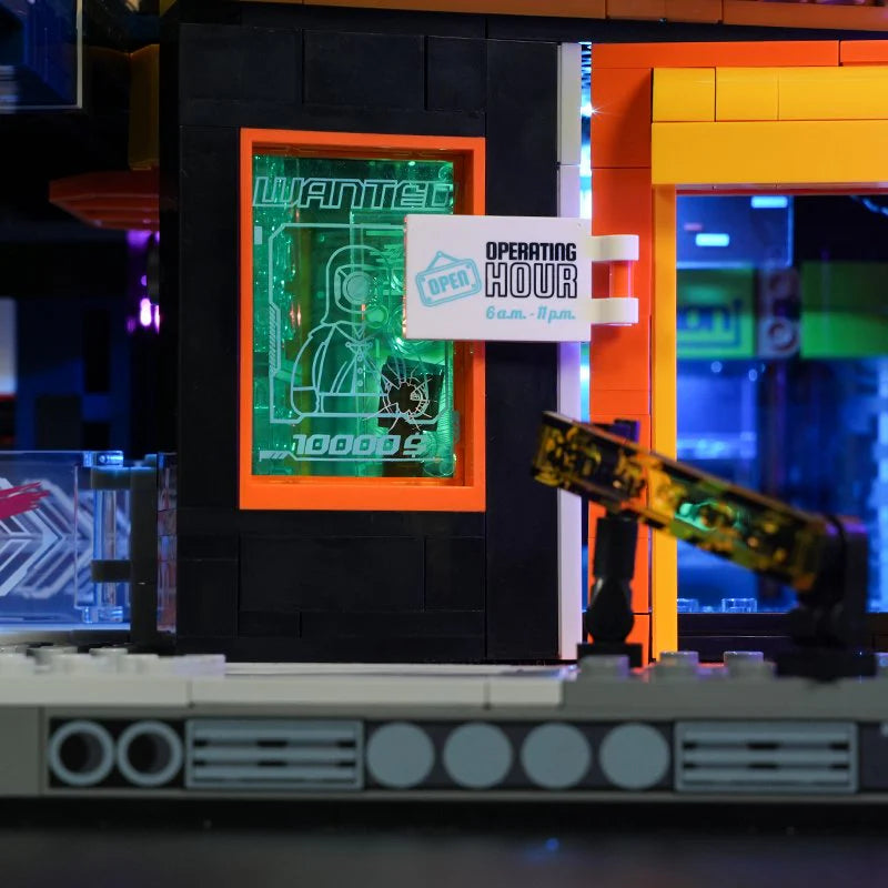 Lumibricks 17006 / L9098 - Floating Train Station - Schwebezug Station