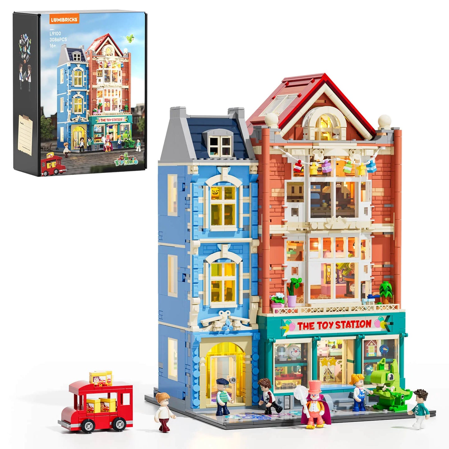 Lumibricks L9100 - Toy Store - Spielzeugladen