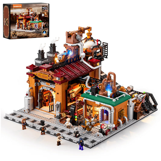 Lumibricks L9101 - Steampunk Ore Factory - Steampunk-Erzfabrik