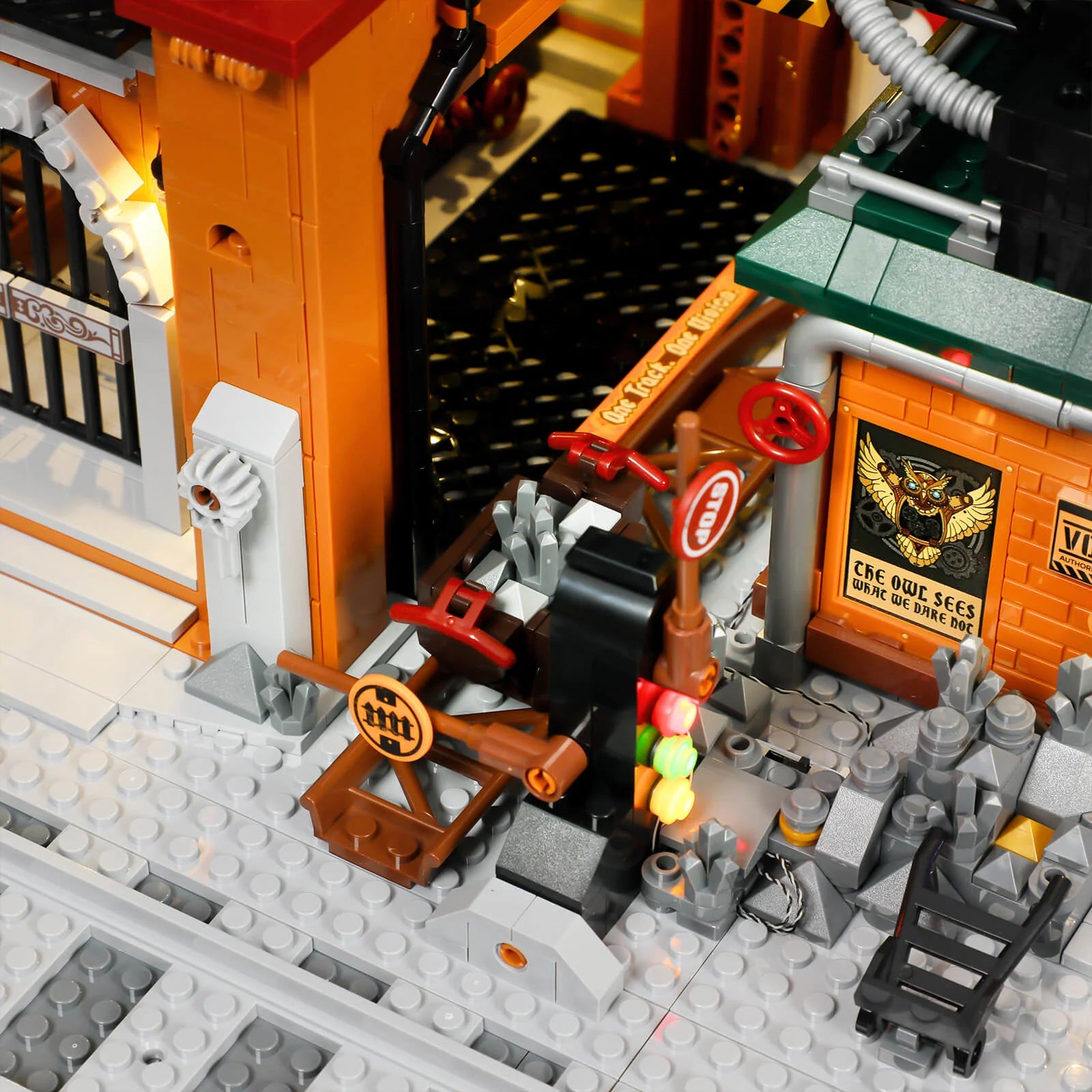 Lumibricks L9101 - Steampunk Ore Factory - Steampunk-Erzfabrik