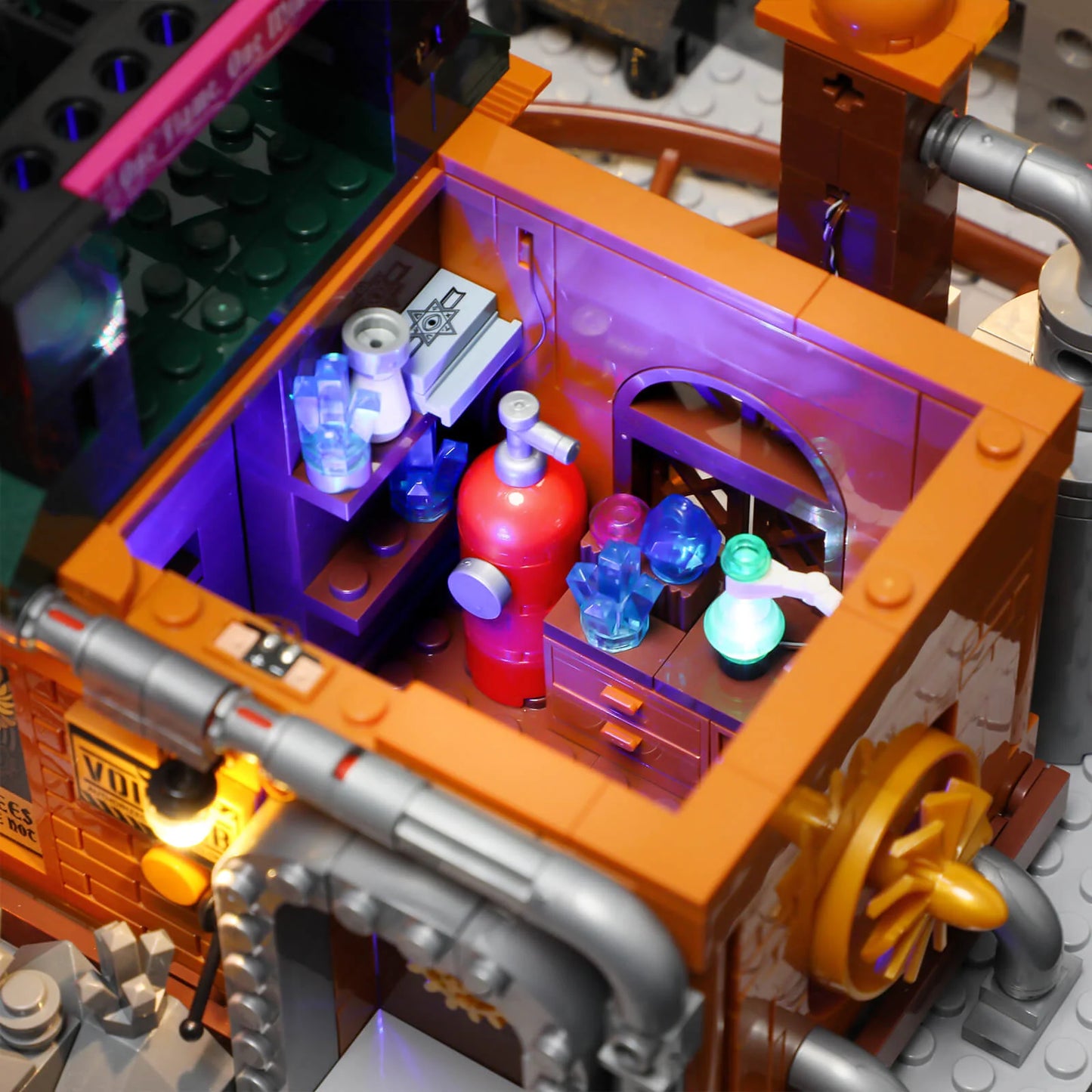 Lumibricks L9101 - Steampunk Ore Factory - Steampunk-Erzfabrik