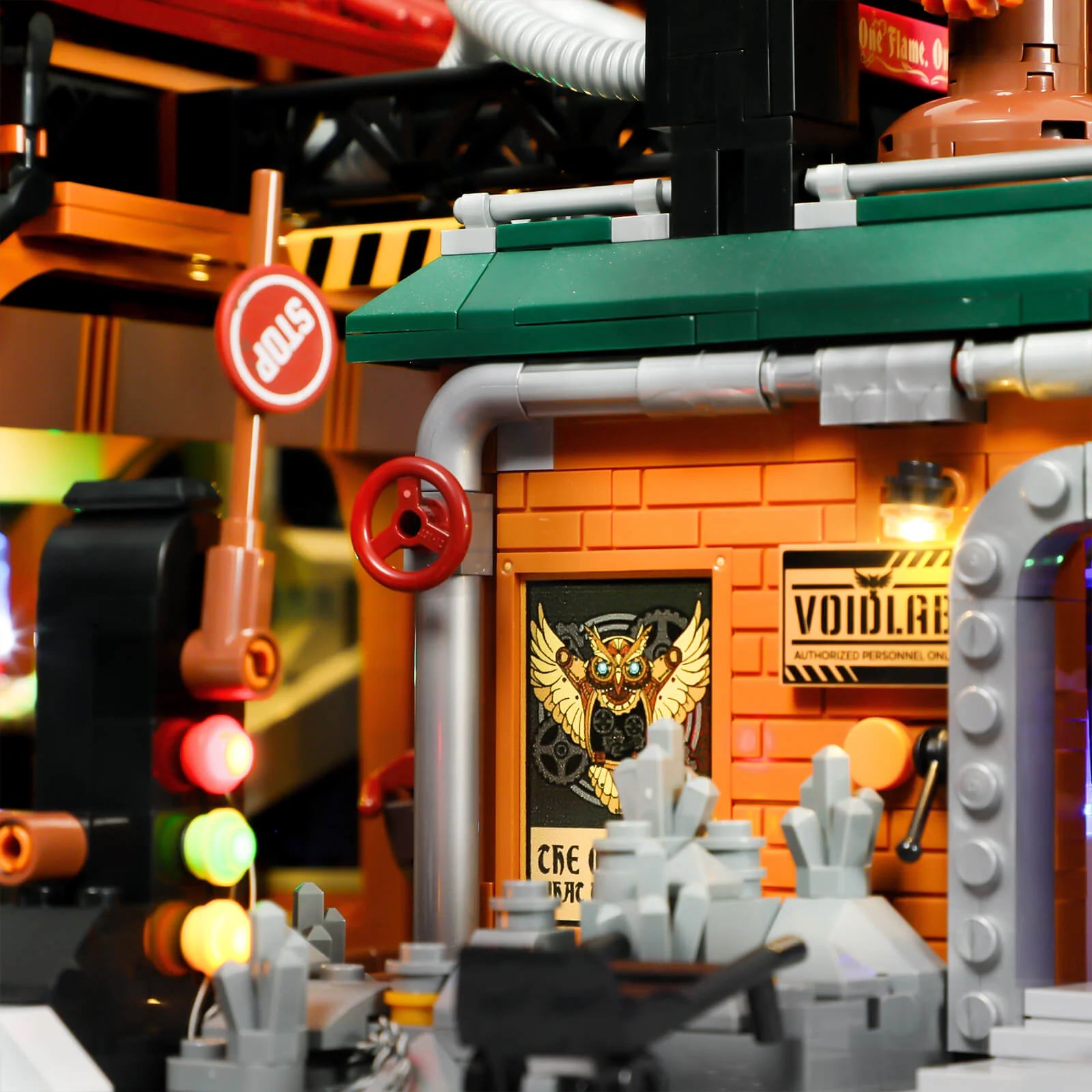 Lumibricks L9101 - Steampunk Ore Factory - Steampunk-Erzfabrik