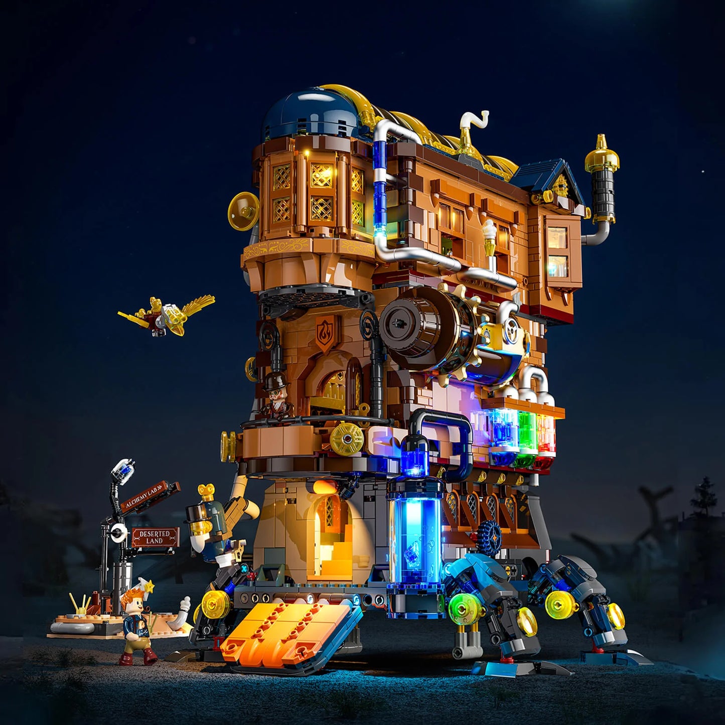 Lumibricks L9103 - Alchemist's Moving Castle - Das wandelnde Schloss des Alchemisten
