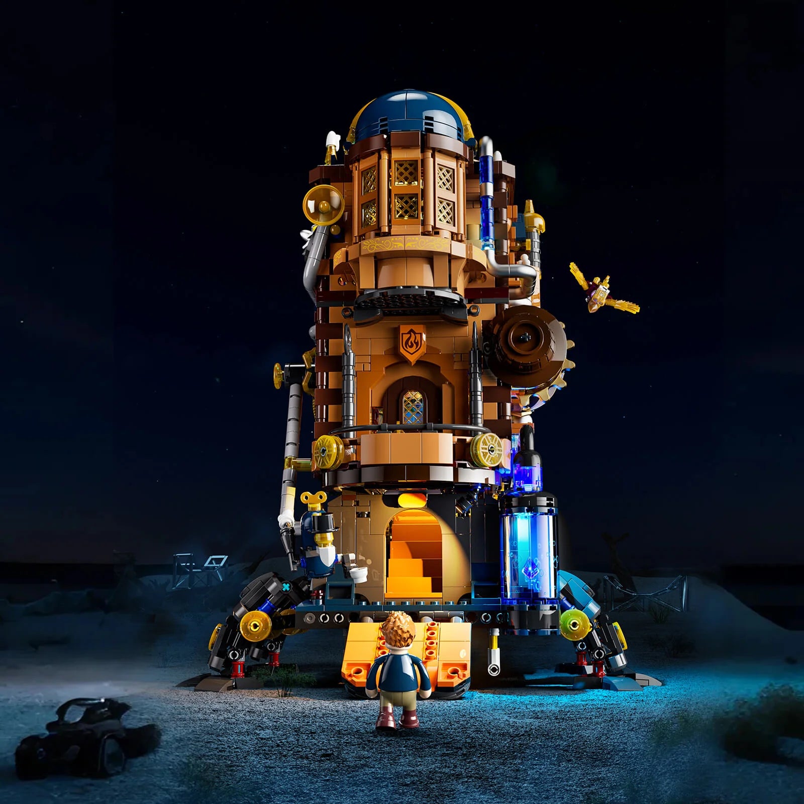 Lumibricks L9103 - Alchemist's Moving Castle - Das wandelnde Schloss des Alchemisten