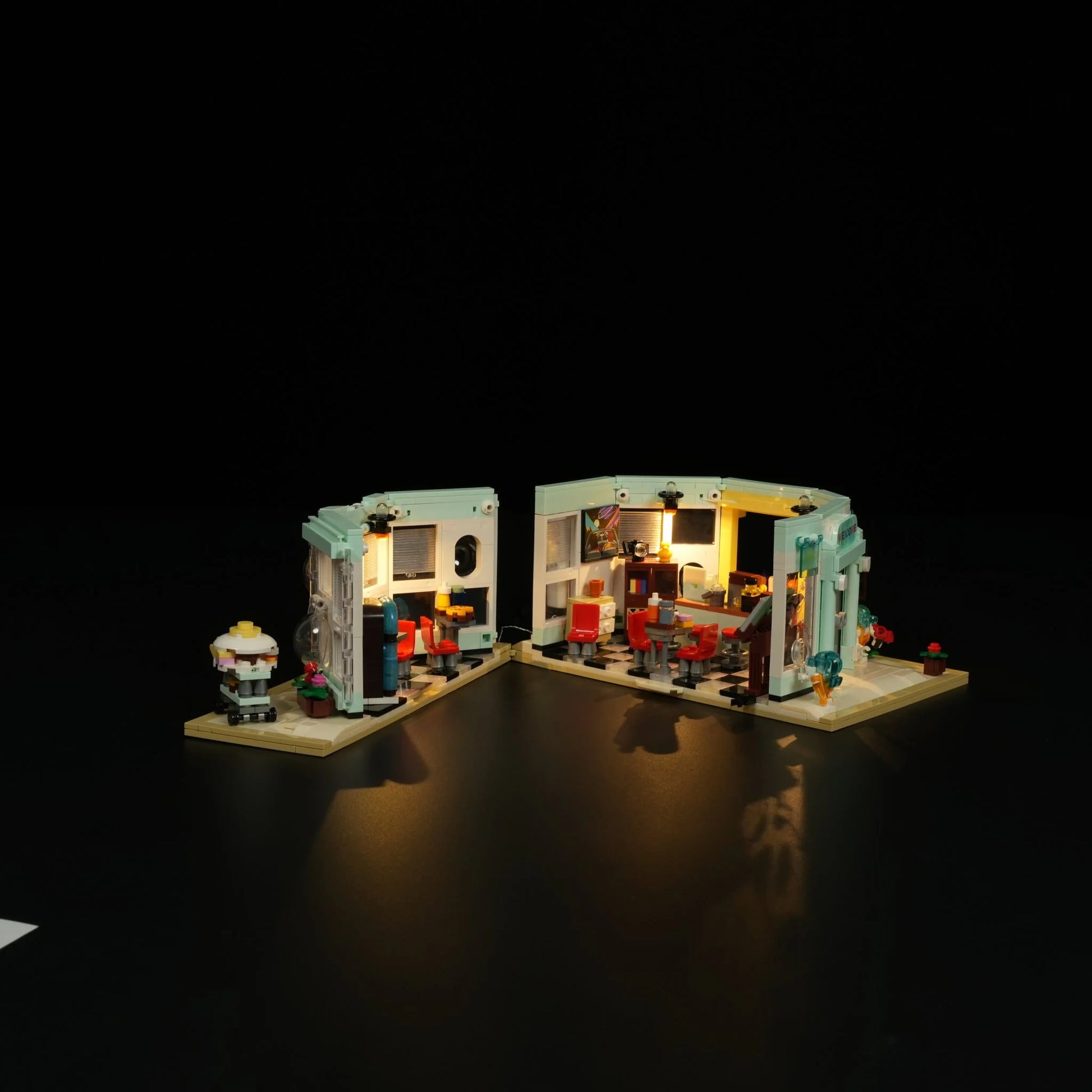 Lumibricks L9104 - Interstellar Drive-In - Interstellares Drive-In