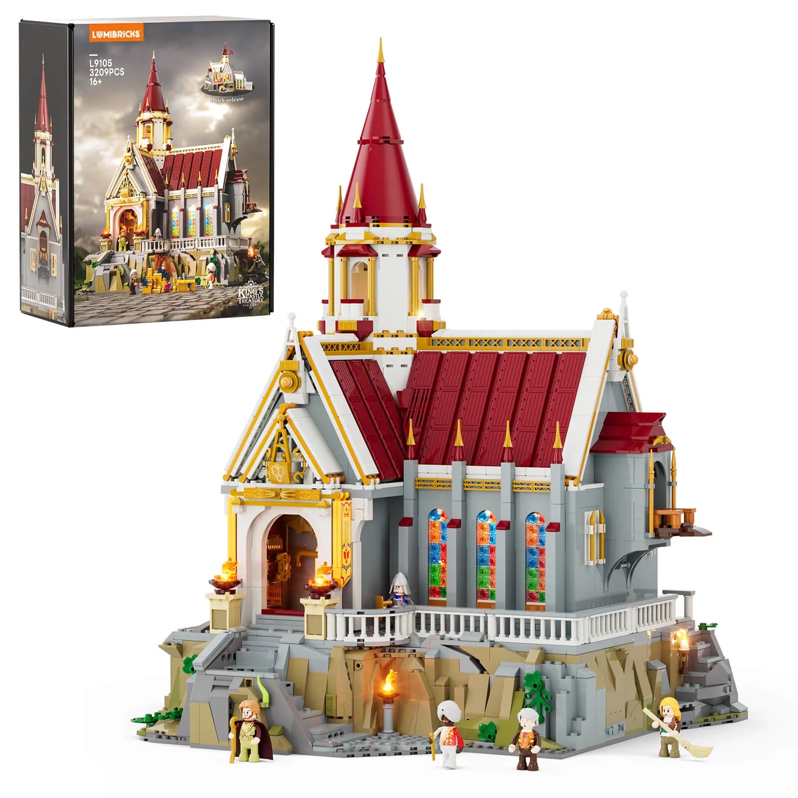Lumibricks L9105 - Castle Treasury - Schatzkammer des Königsschlosses