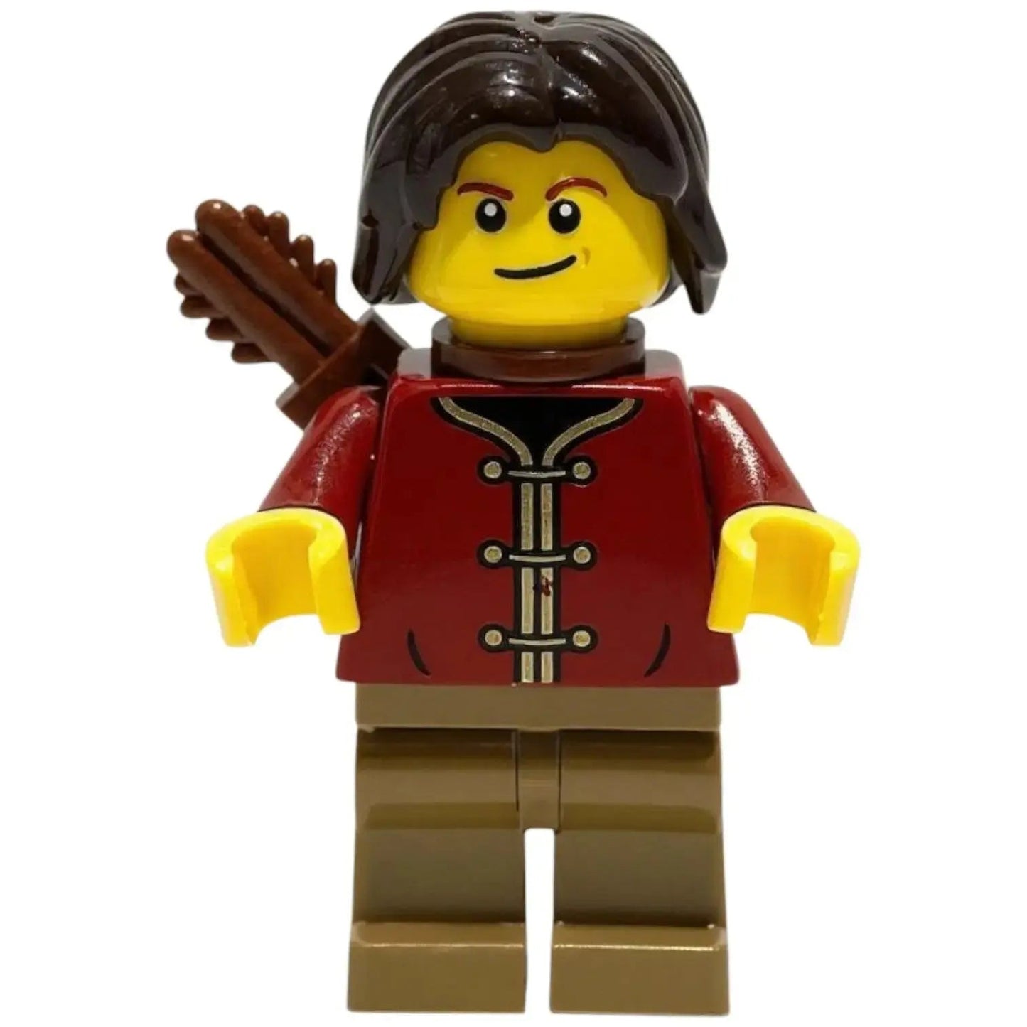 LEGO Castle Minifigur Bogenschütze Männlich - bdp013