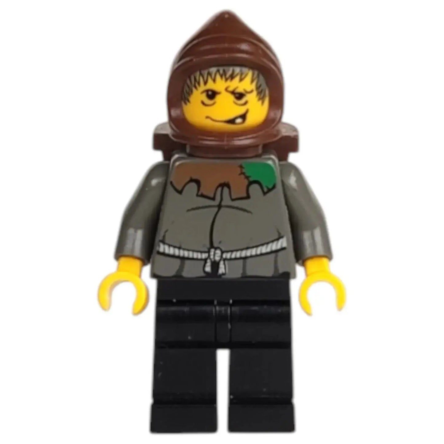 LEGO Castle Minifigur Buckliger mit Korb - hrf012