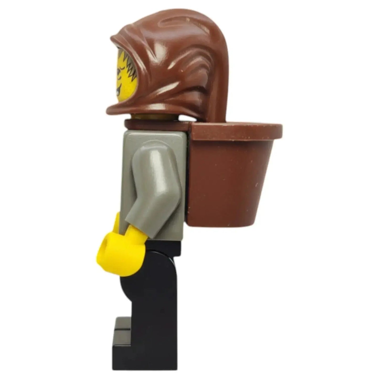 LEGO Castle Minifigur Buckliger mit Korb - hrf012