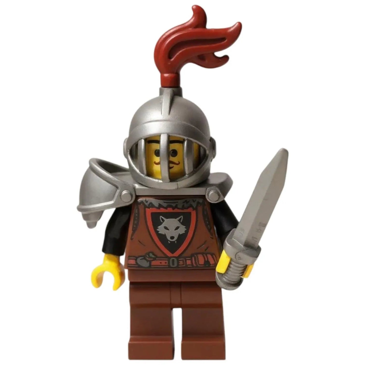 LEGO Castle Minifigur Eigenkreation Wolfpack Medieval Watch Tower Ritter Dartan Wolfherz