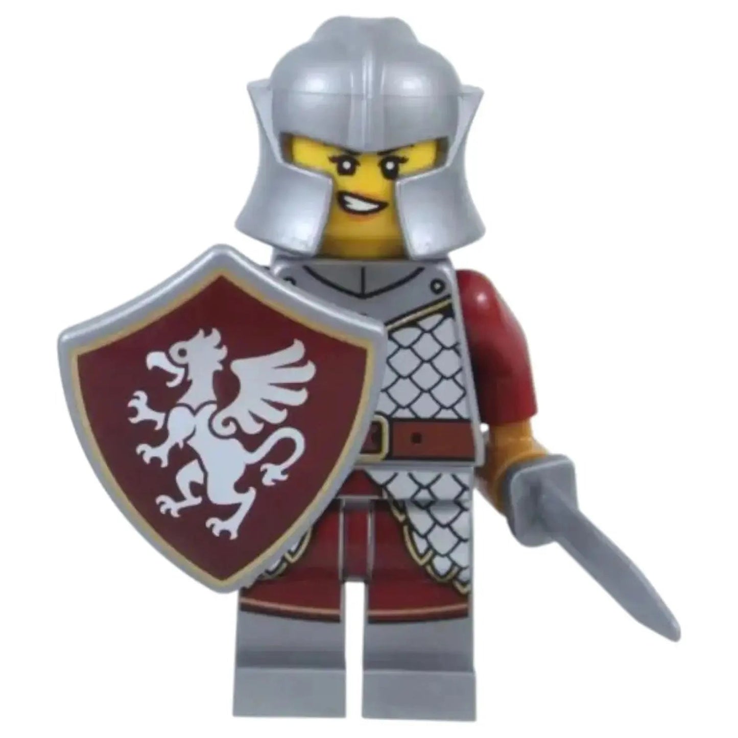 LEGO Castle Minifigur Ideas Griffin Soldat Weiblich mit Waffe - idea236