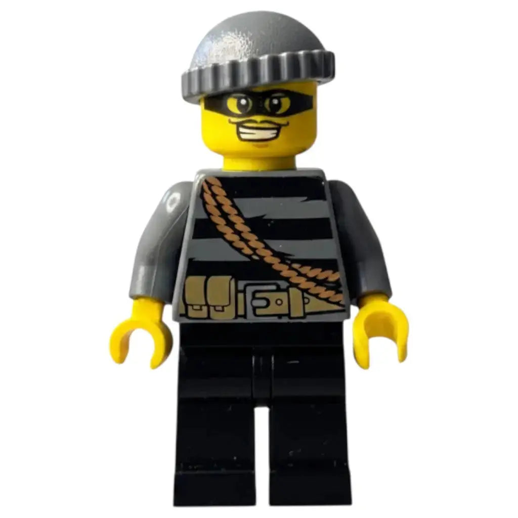 LEGO City Minifigur Einbrecher mit Strickmütze - cty0358