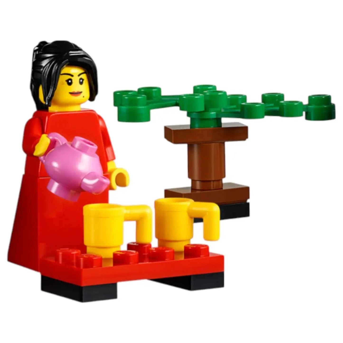 LEGO City Town Minifigur Frau Japanese Tea Partier - twn282