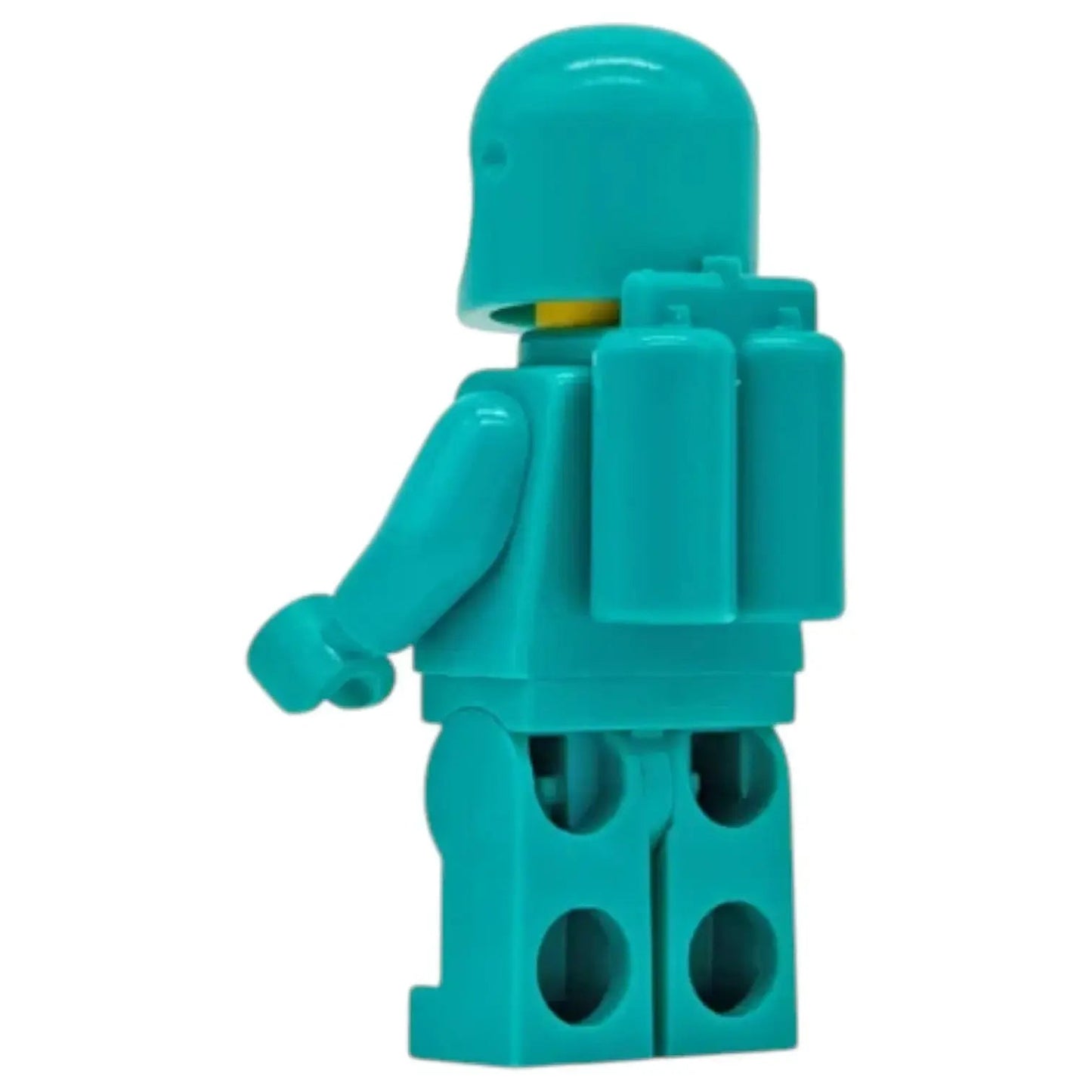 LEGO Classic Space Minifigur Astronaut Dunkel Türkis  - idea227