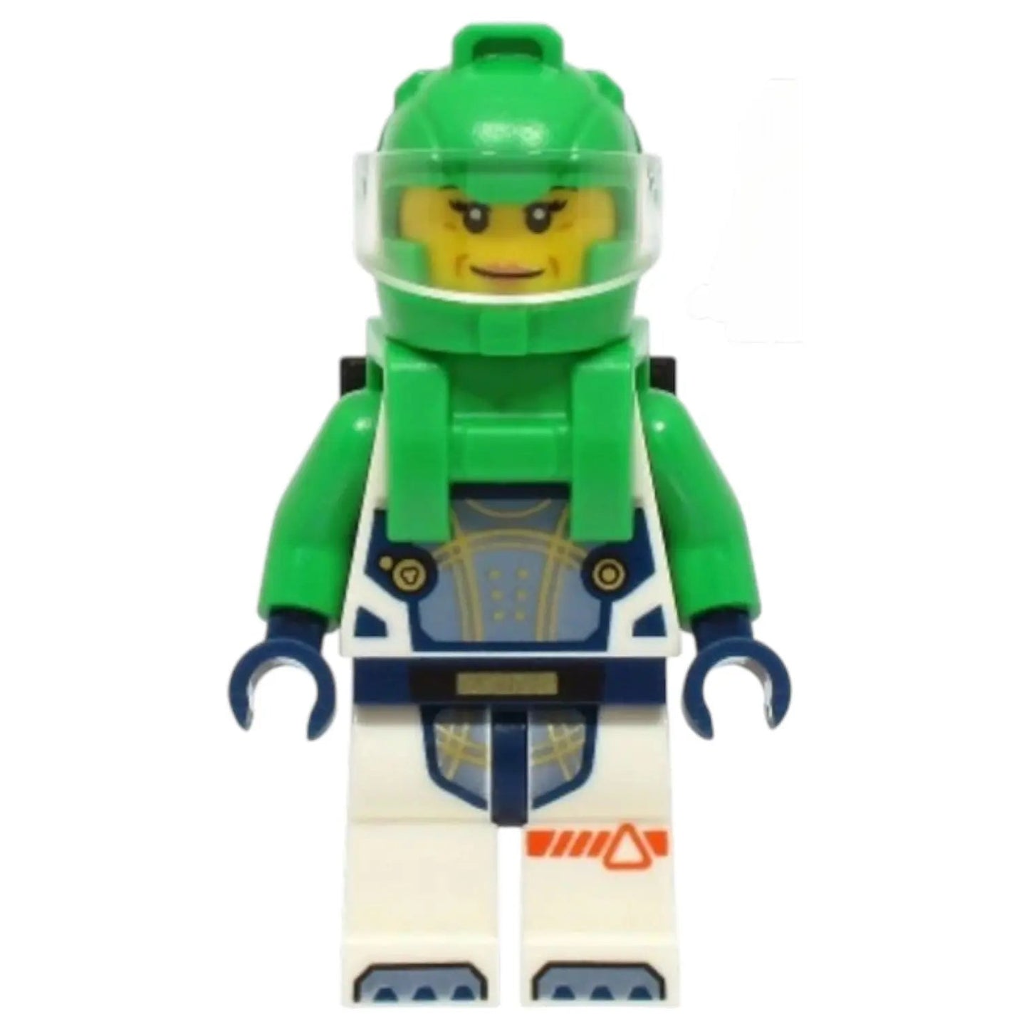 LEGO Space Minifigur Astronaut Grün Frau - cty1753