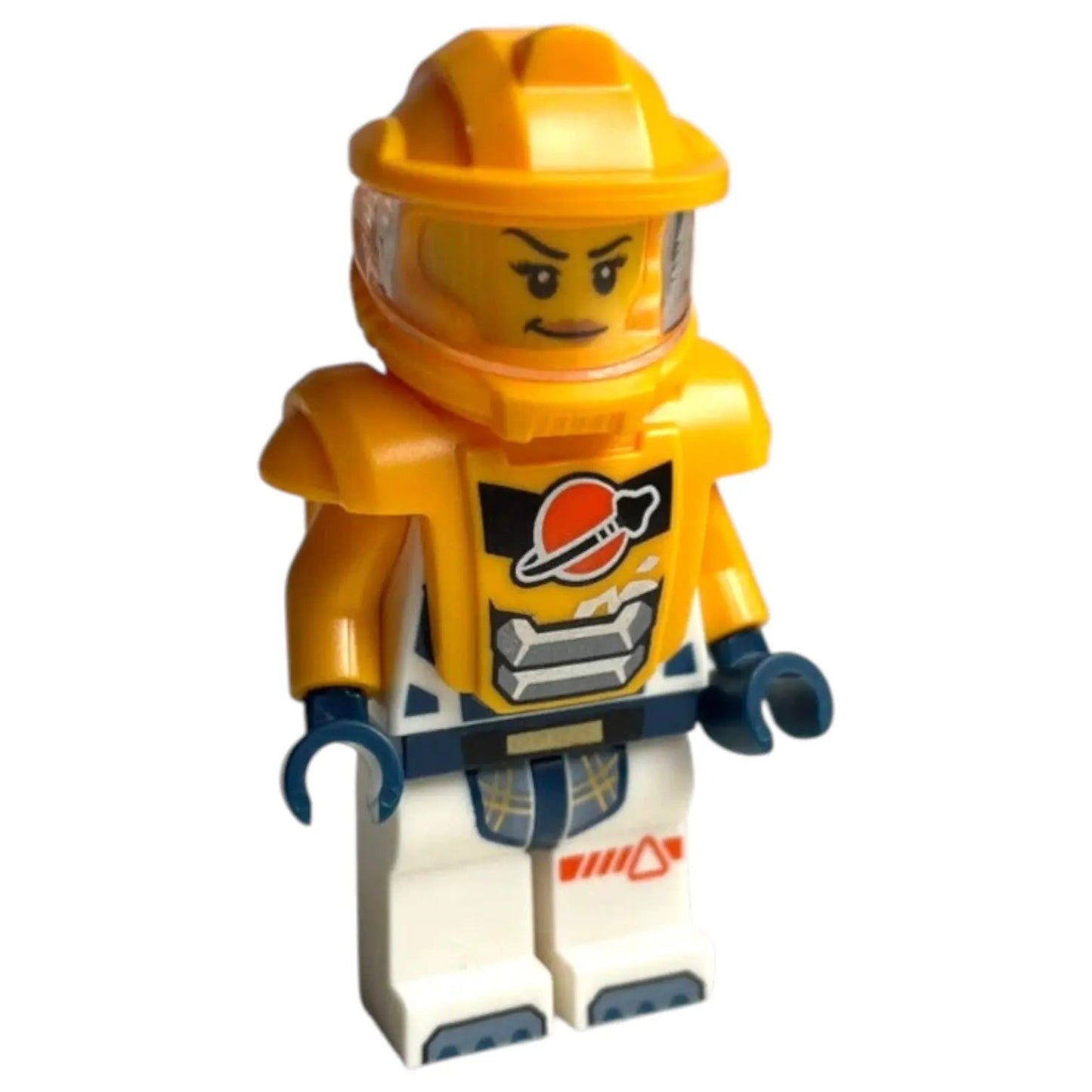 LEGO Space Minifigur Astronaut Orange Frau - cty1754