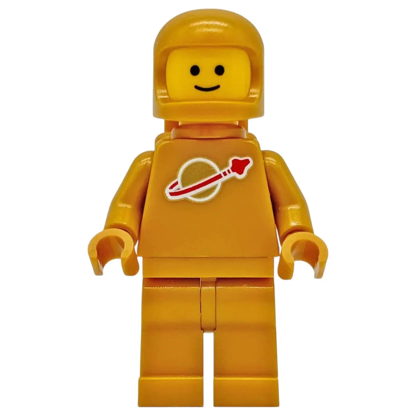 LEGO Classic Space Minifigur Astronaut Pearl Gold  - idea230