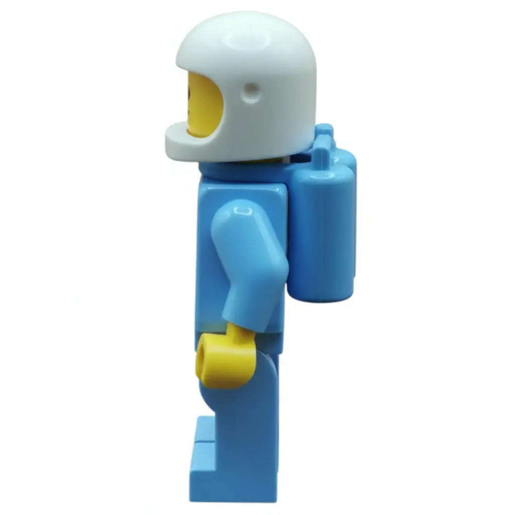 LEGO Classic Space Minifigur Eigenkreation Astronaut Hellblau
