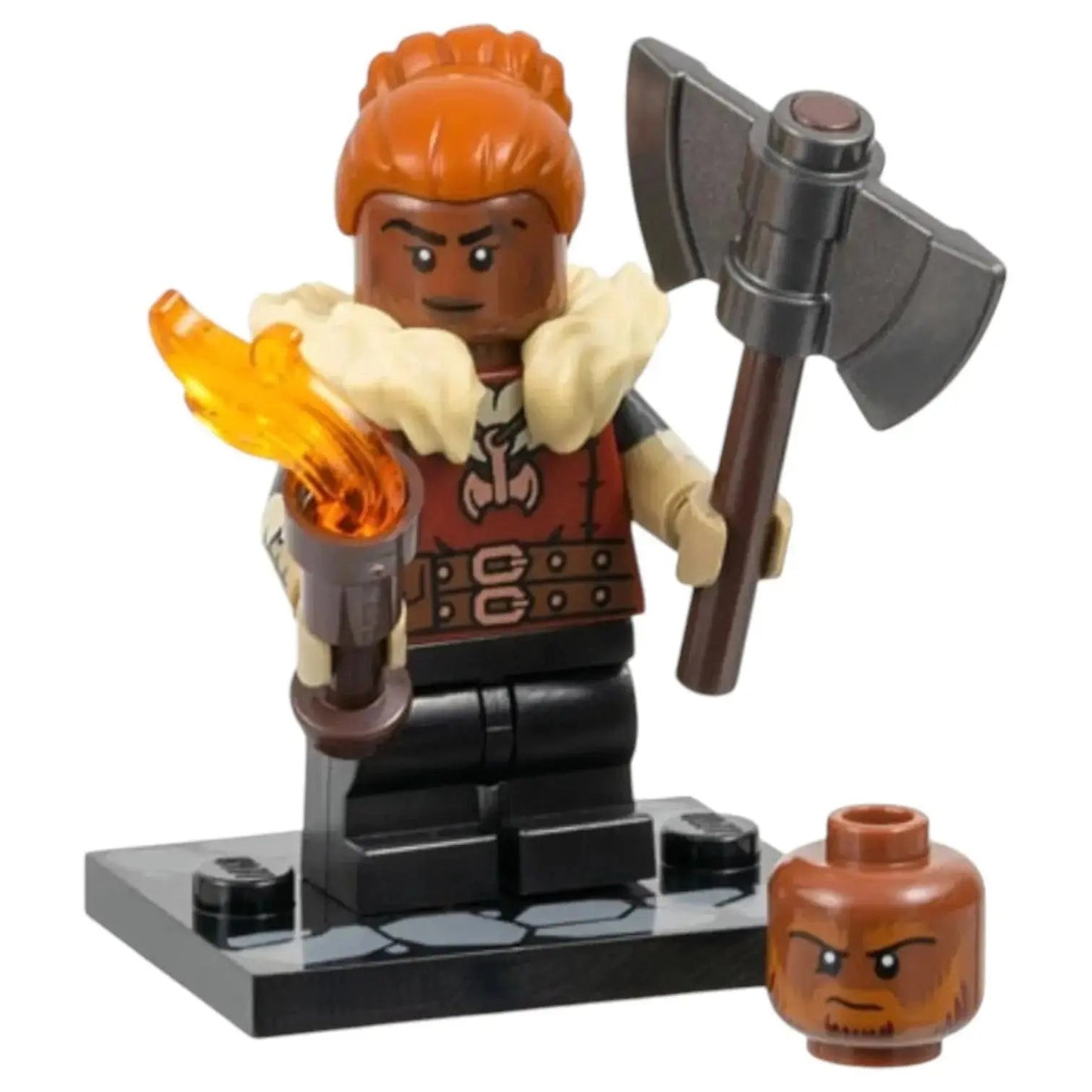 LEGO Dungeons & Dragons Minifigur Zwergen Barbar - coldnd01