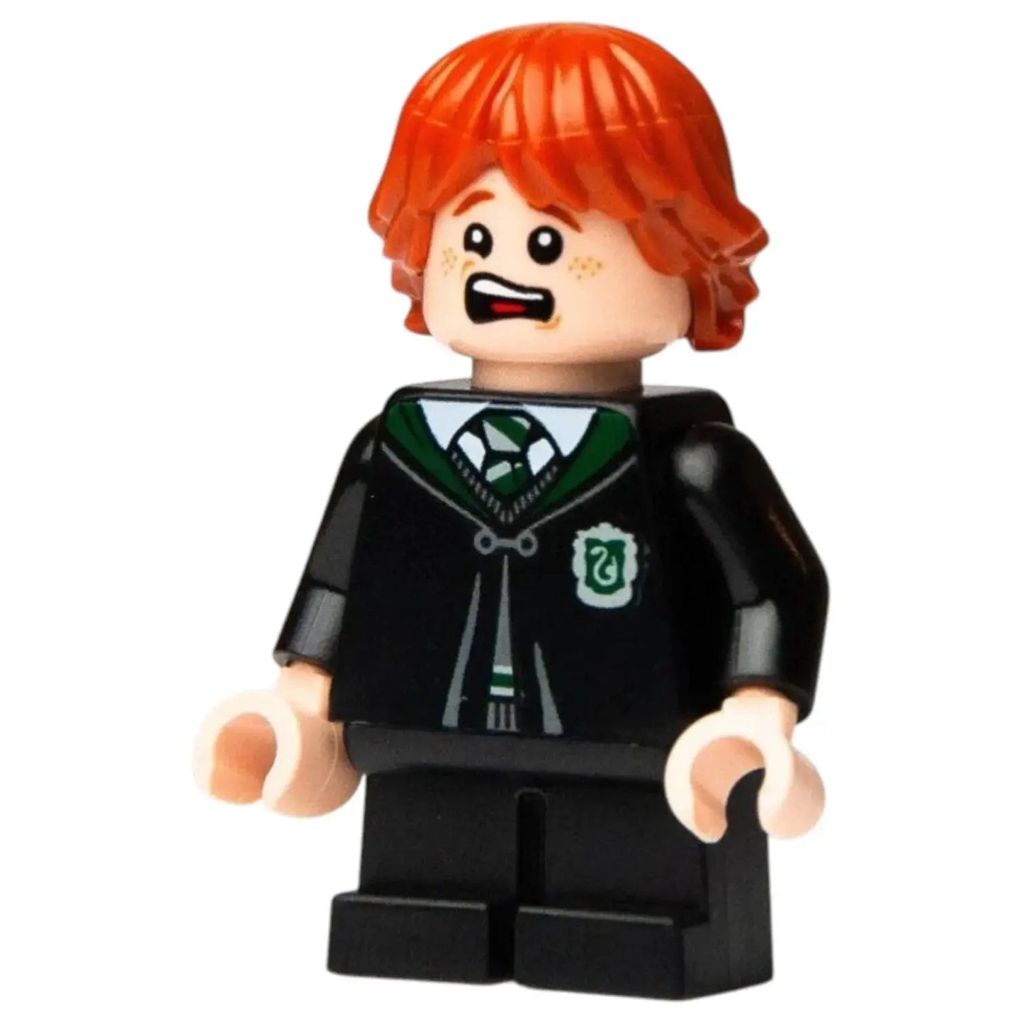 LEGO Harry Potter Minifigur Ron Weasley Black Slytherin - hp287