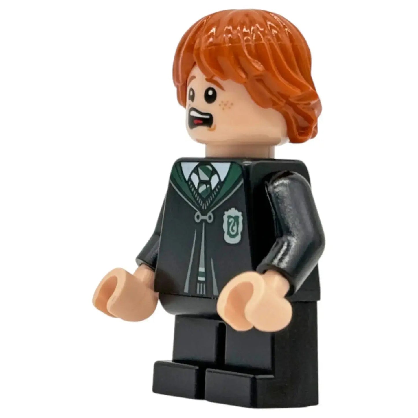 LEGO Harry Potter Minifigur Ron Weasley Black Slytherin - hp287