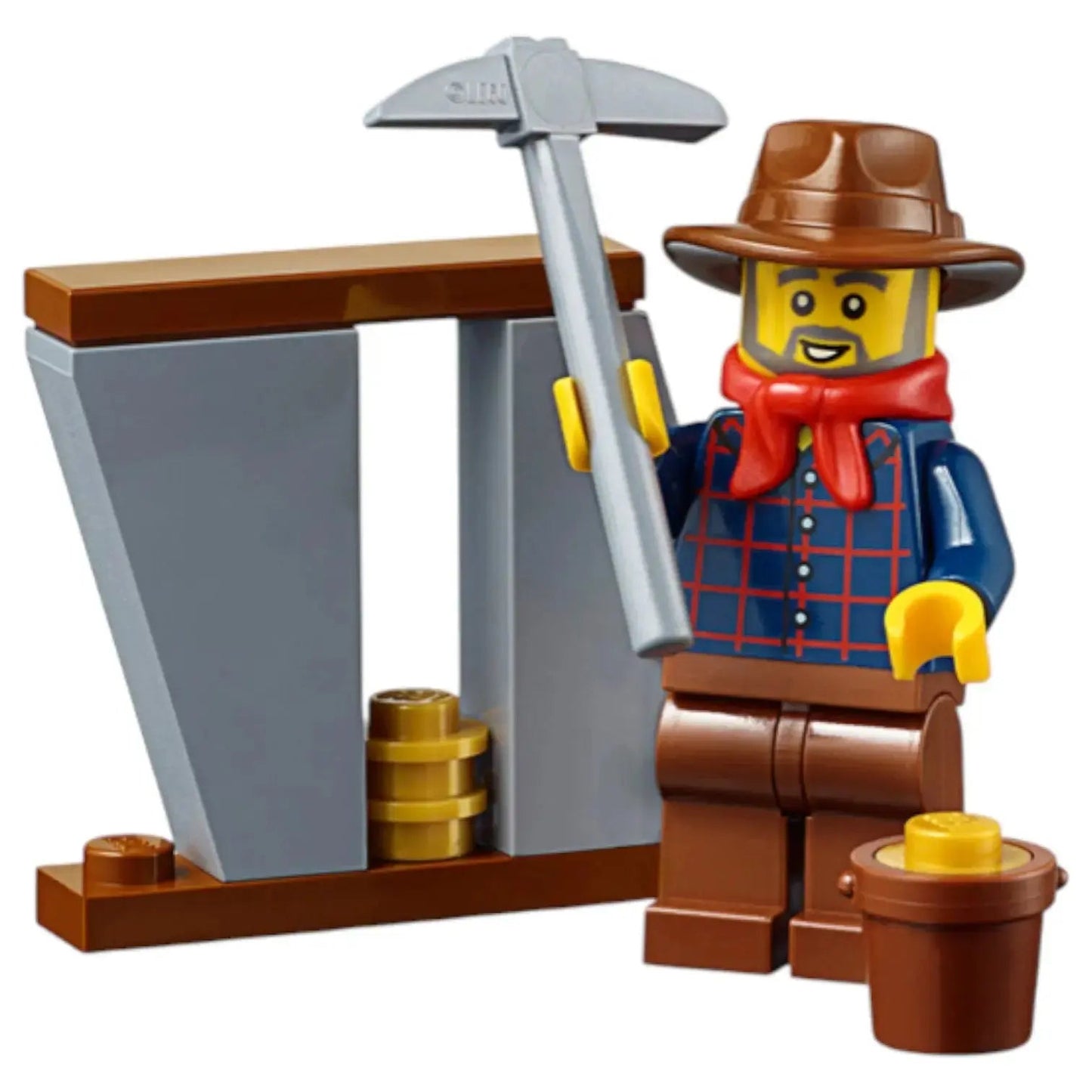 LEGO Ideas Minifigur Goldgräber - edu023