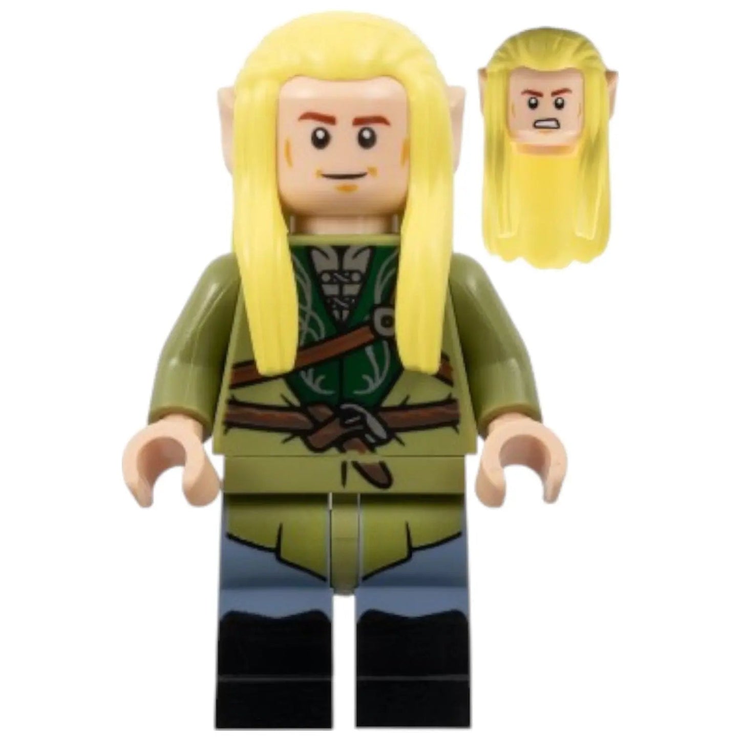 LEGO Lord of the Rings Minifigur Legolas Grünblatt - lor127