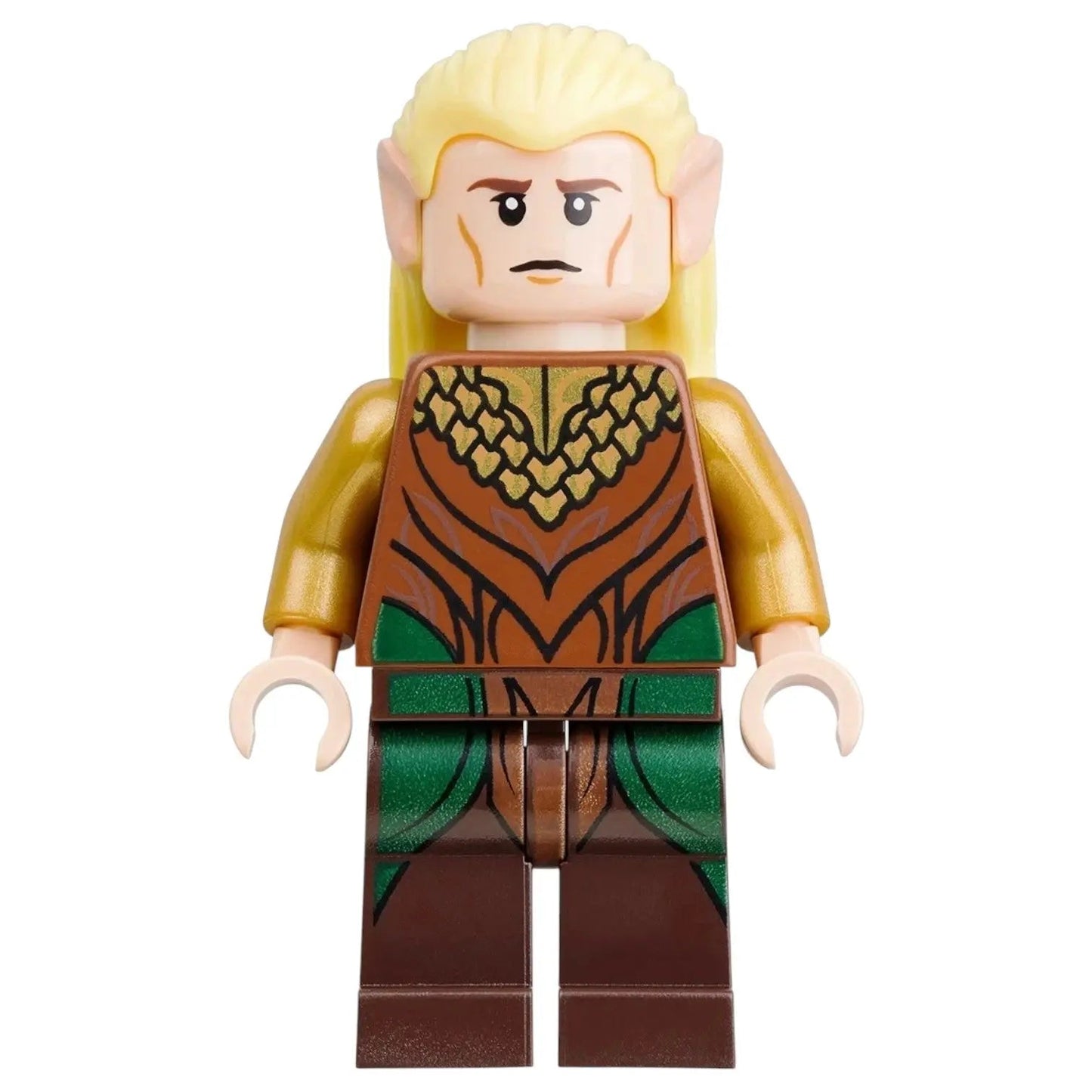 LEGO Lord of the Rings Minifigur Legolas Grünblatt - lor035