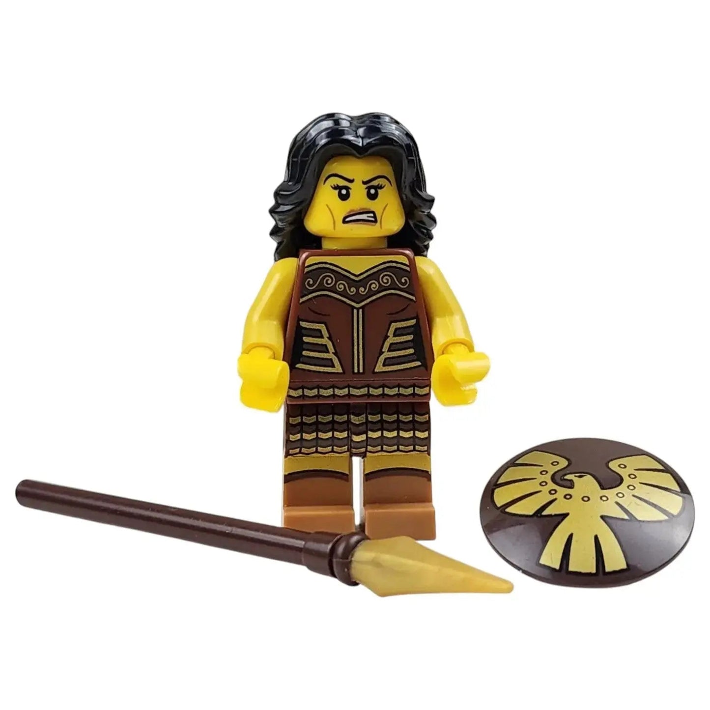 LEGO Minifigur Serie 10 Kriegerin - col148