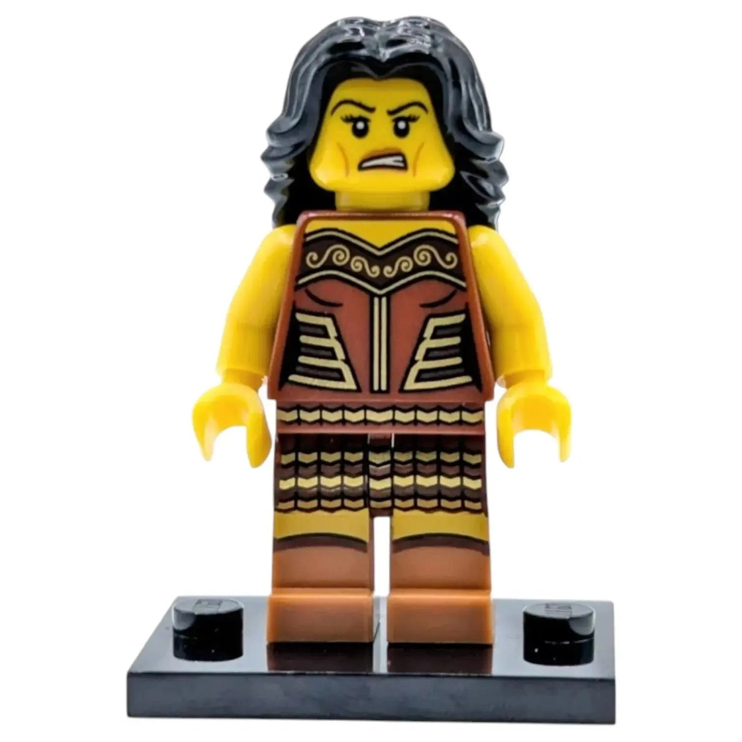 LEGO Minifigur Serie 10 Kriegerin - col148