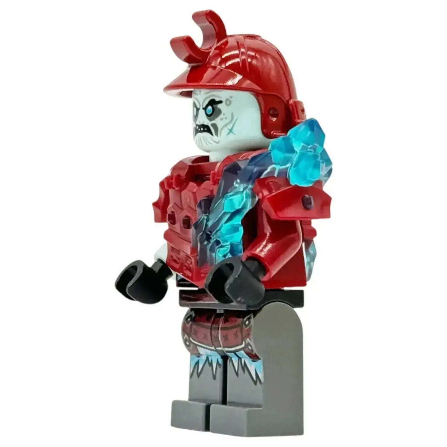LEGO Ninjago Minifigur Blizzard Samurai mit Waffe - njo0556