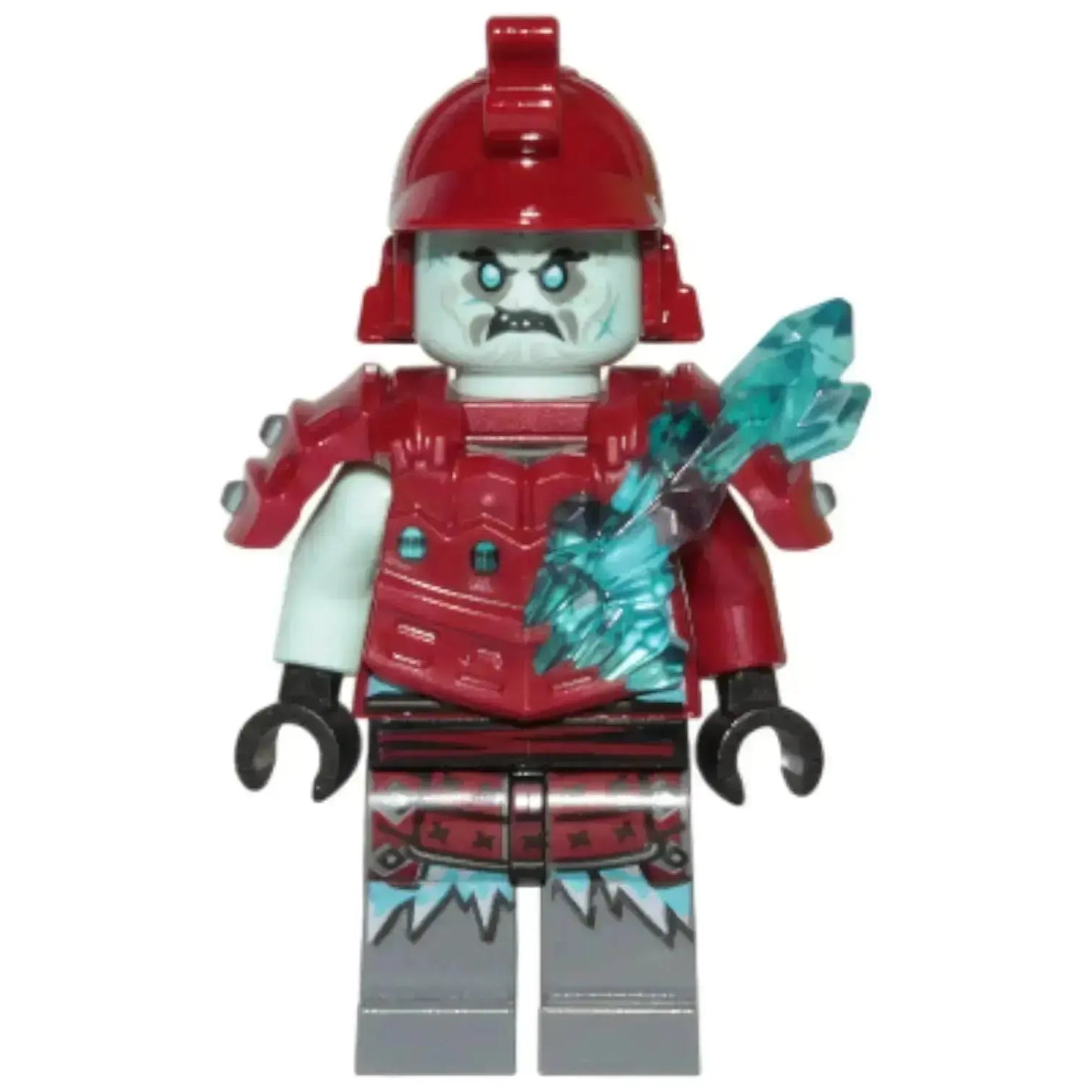 LEGO Ninjago Minifigur Blizzard Samurai mit Waffe - njo0556