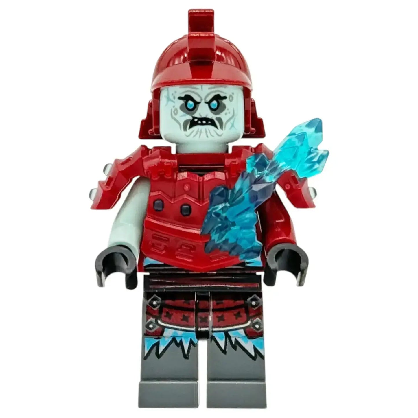 LEGO Ninjago Minifigur Blizzard Samurai mit Waffe - njo0556