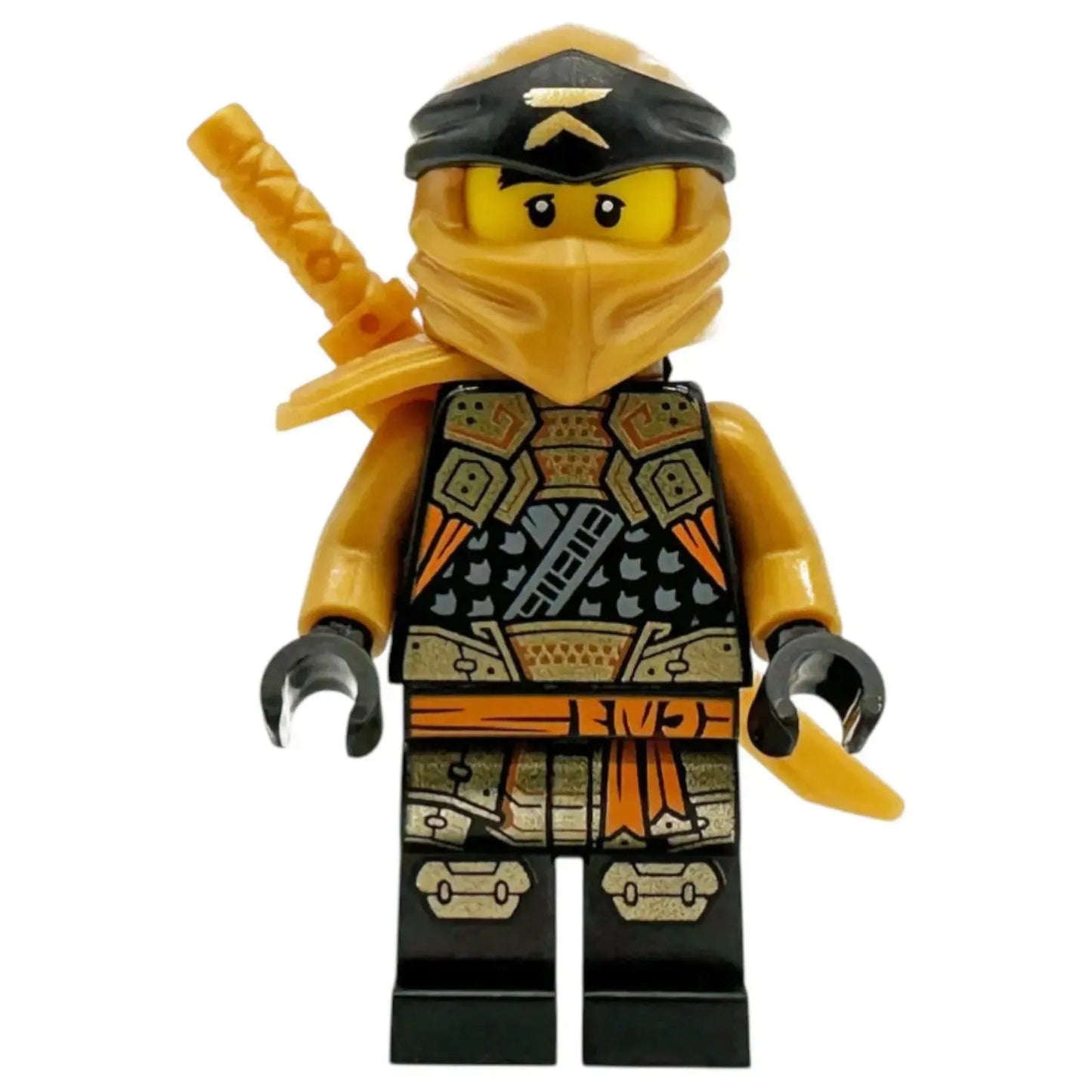 LEGO Ninjago Minifigur Cole Golden Ninja - njo0758