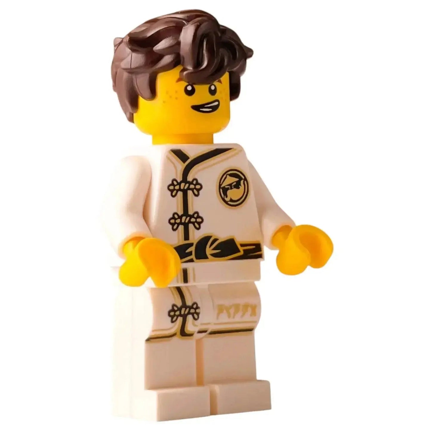 LEGO Star Wars Minifigur Jay Weisser Wu-Cru Trainings-Gi - njo0348