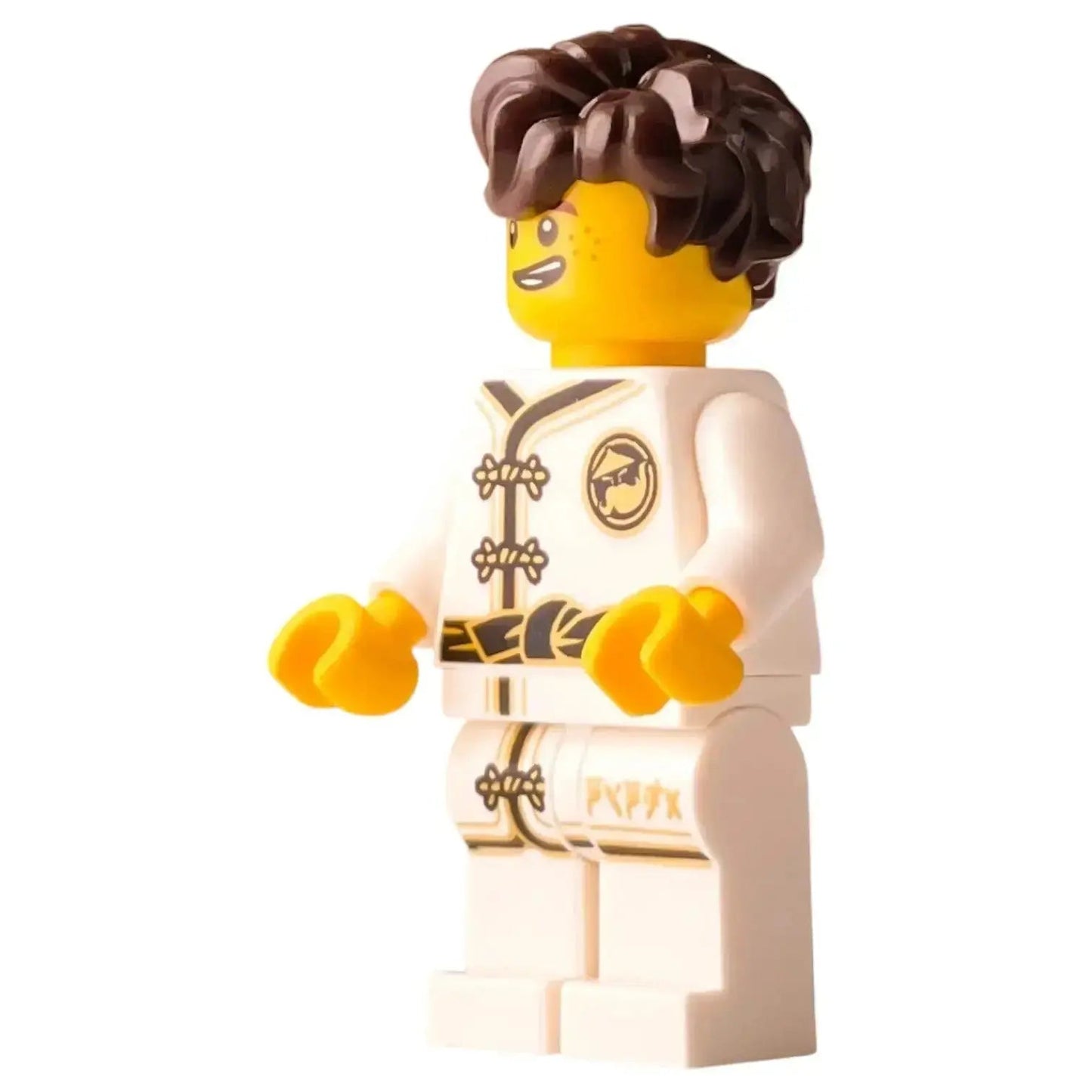 LEGO Star Wars Minifigur Jay Weisser Wu-Cru Trainings-Gi - njo0348